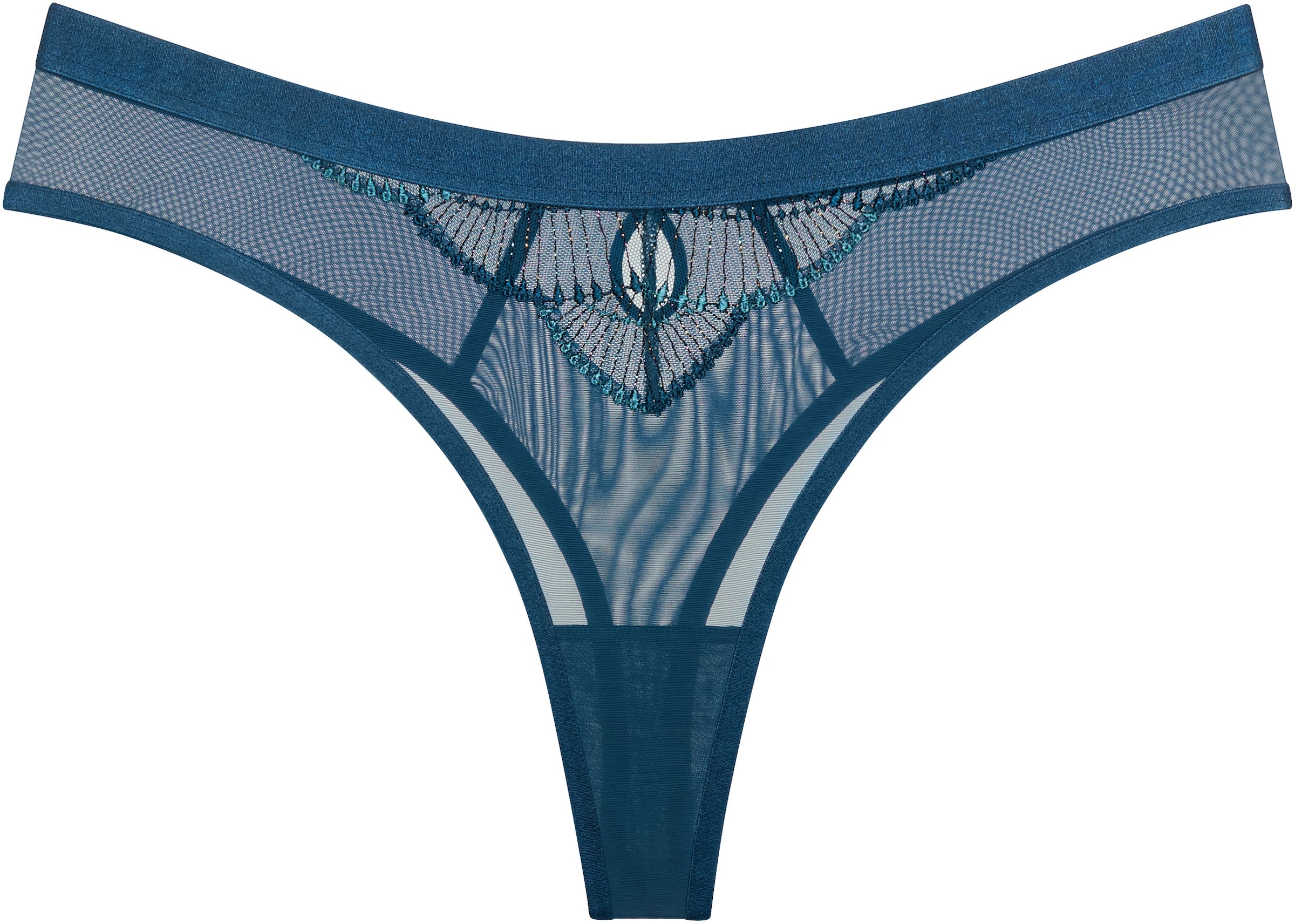 Triumph Brasilslip »Palina Sea Full of Stars« mit Keyhole-Detail auf der Rückseite, Spitze und Stickerei