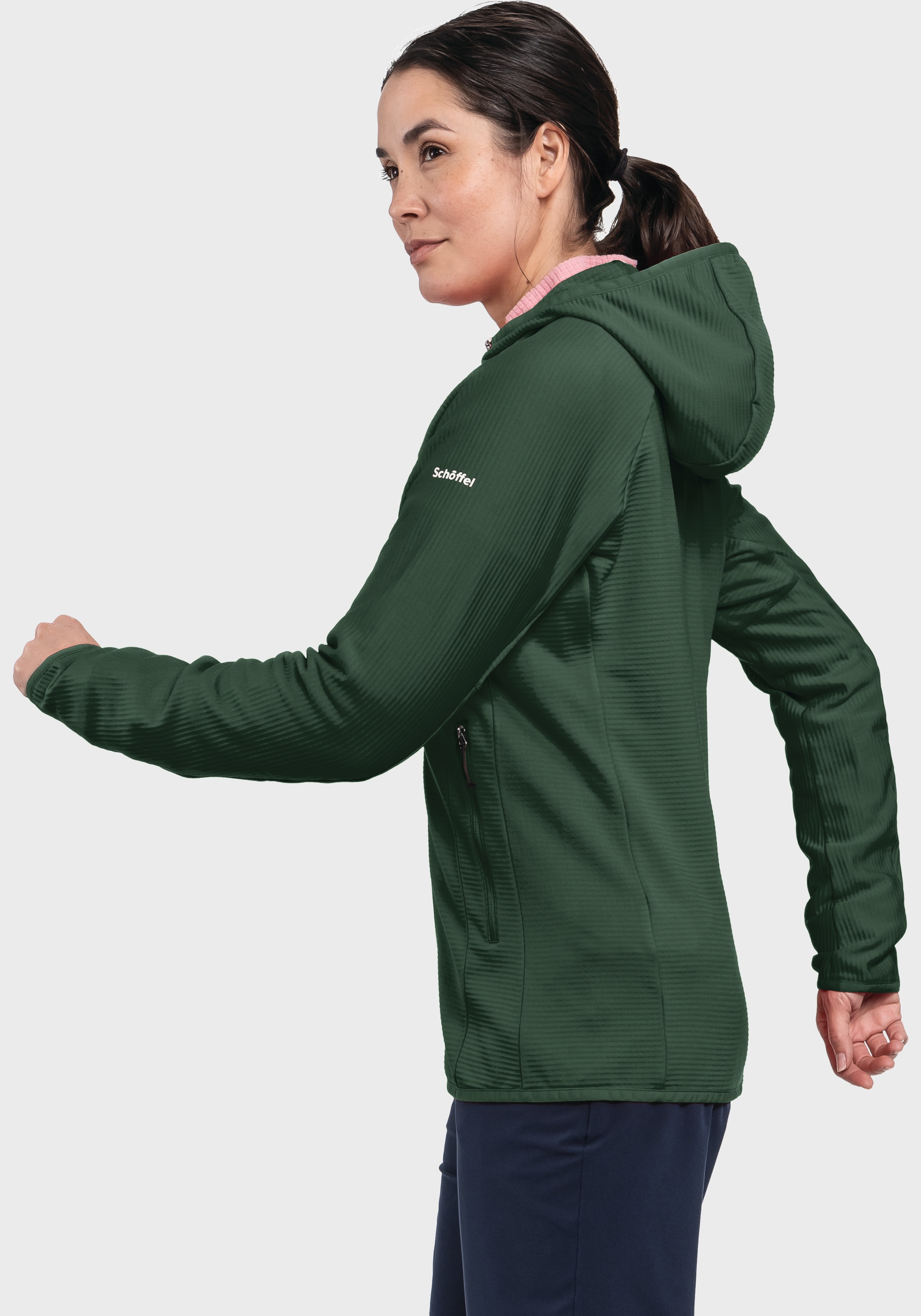 Schöffel Fleecejacke »Hiking Fleece Hoody Style Cascata WMS«, mit Kapuze
