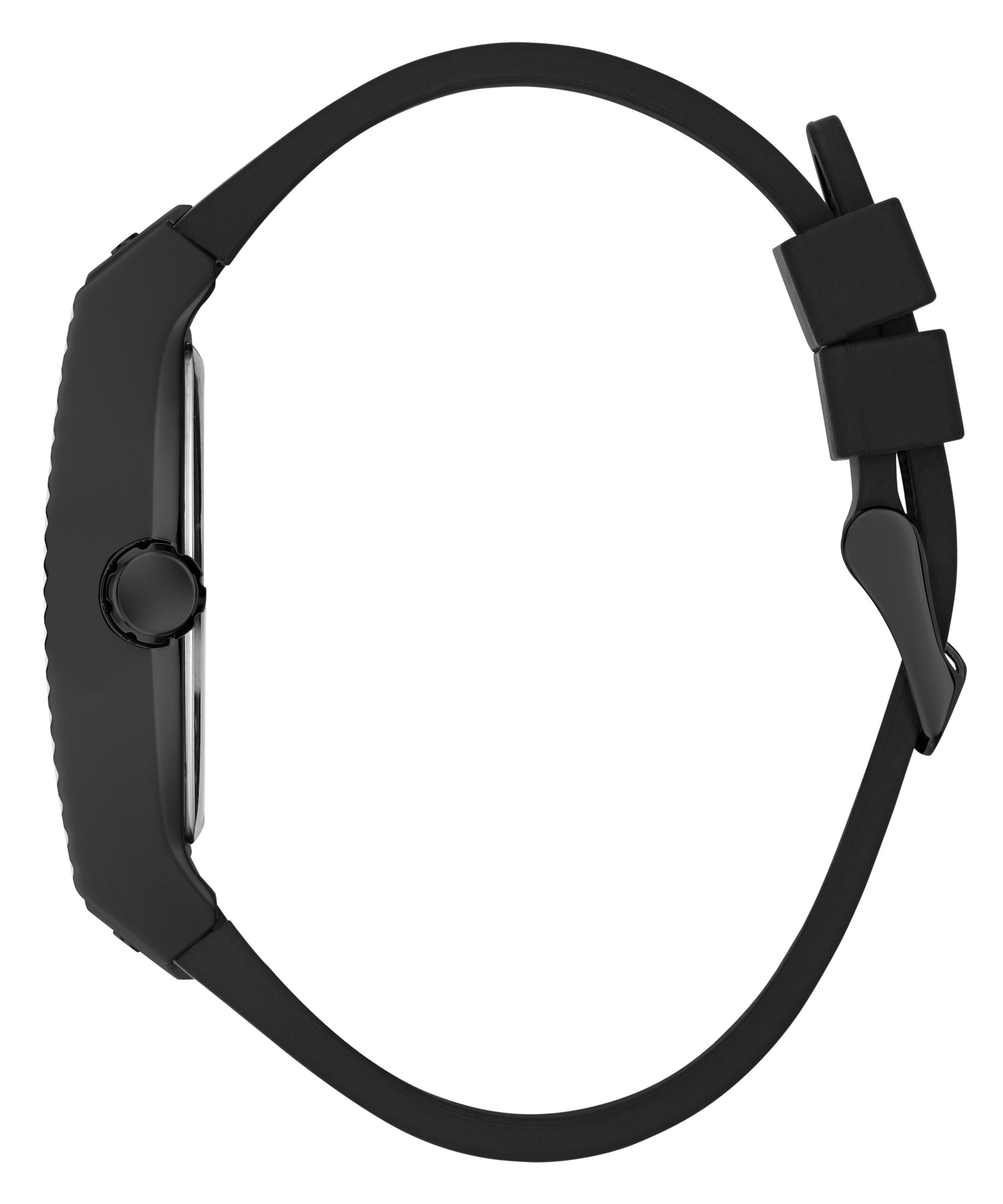 Guess Quarzuhr »PHOENIX« Armbanduhr, Herrenuhr, Silikonarmband, analog