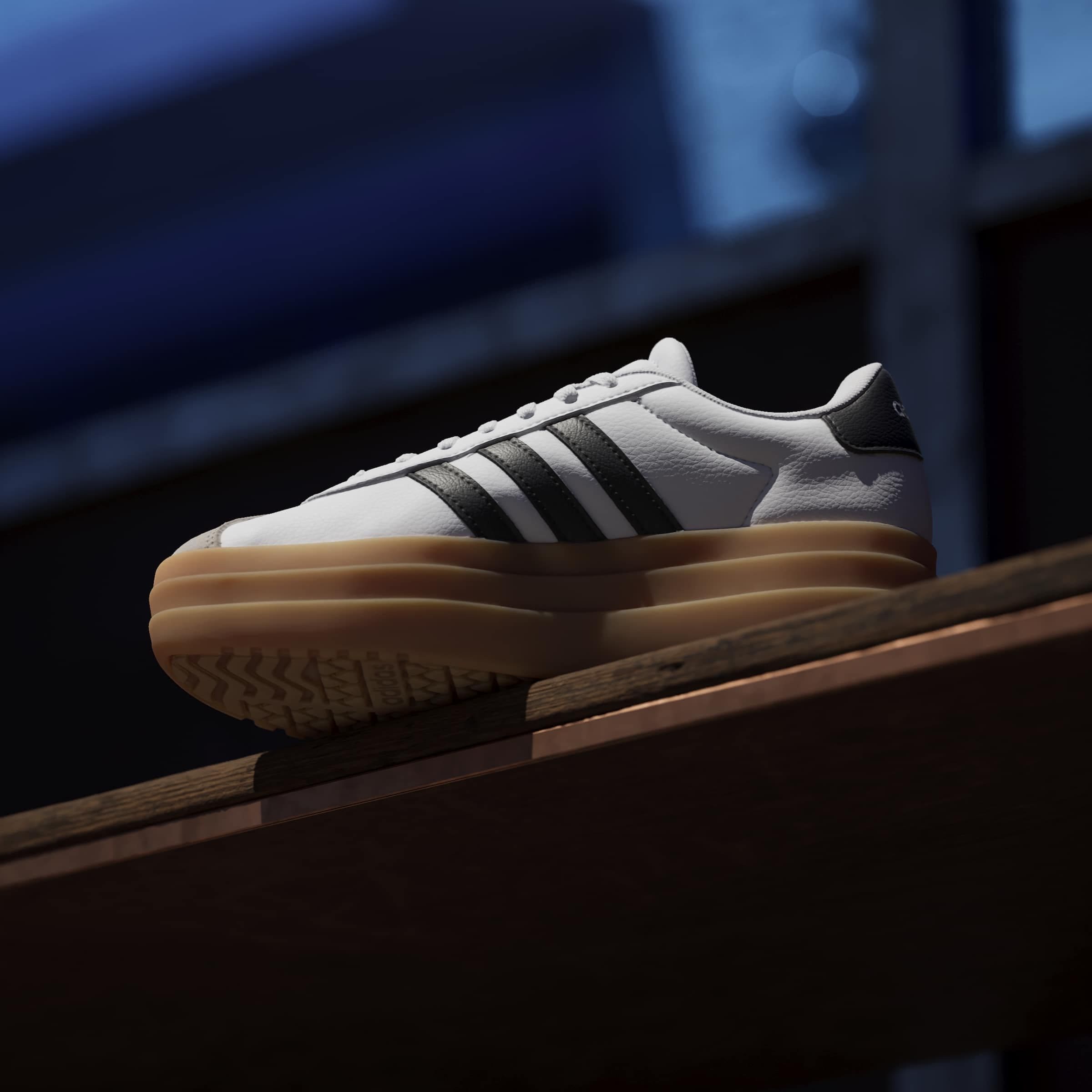 adidas Sportswear Sneaker »VL COURT BOLD LIFESTYLE KIDS«  Design auf den Spuren des adidas Gazelle Bold