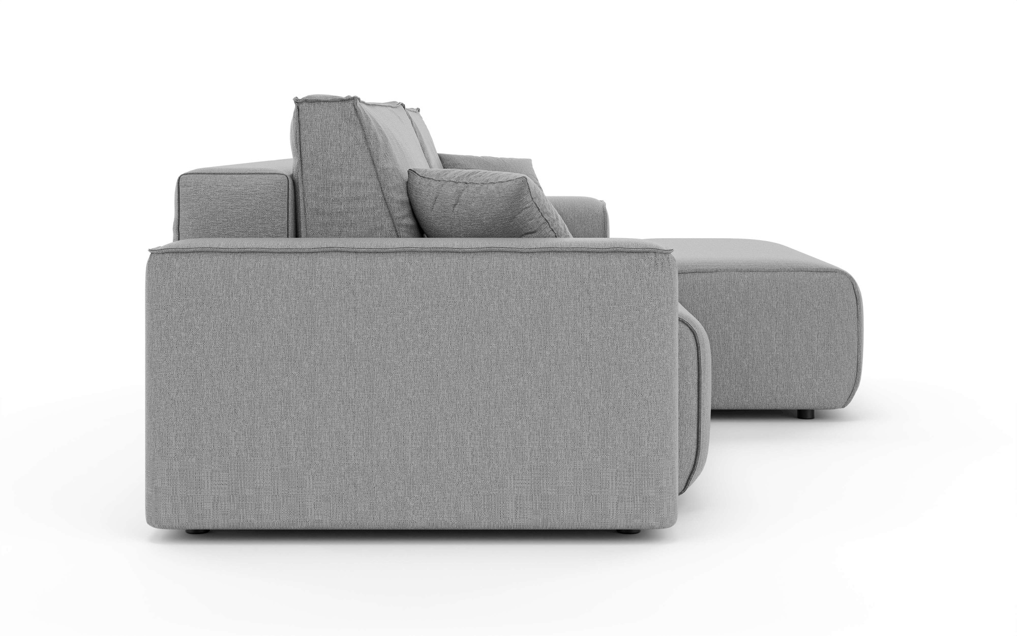 Home affaire Ecksofa »Santenay mit Bettfunktion und Bettkasten, Maße: B/T/H 266/164/90 cm« L-Form mit Wellenfederung, Schlaffläche: 140x213 cm, auch in Cord