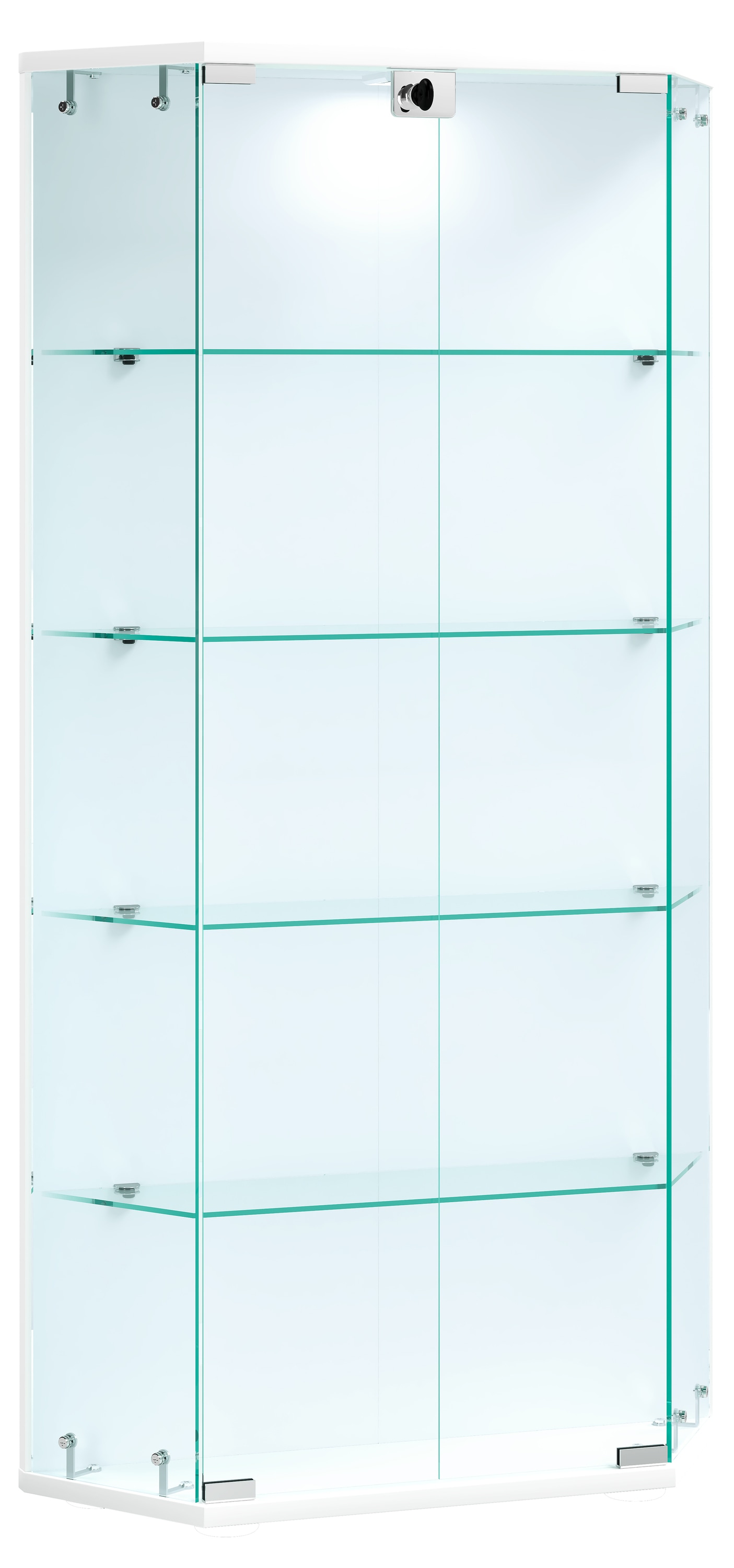 VCM Wandregal »Wandvitrine Hängevitrine Glasvitrine Benila L«