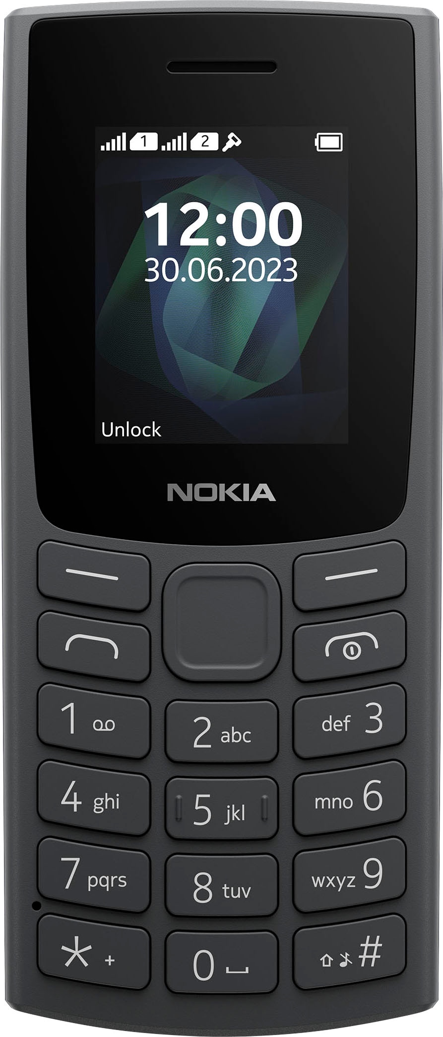 Nokia Smartphone »105 Edition 2023«, schwarz, 4,5 cm/1,77 Zoll