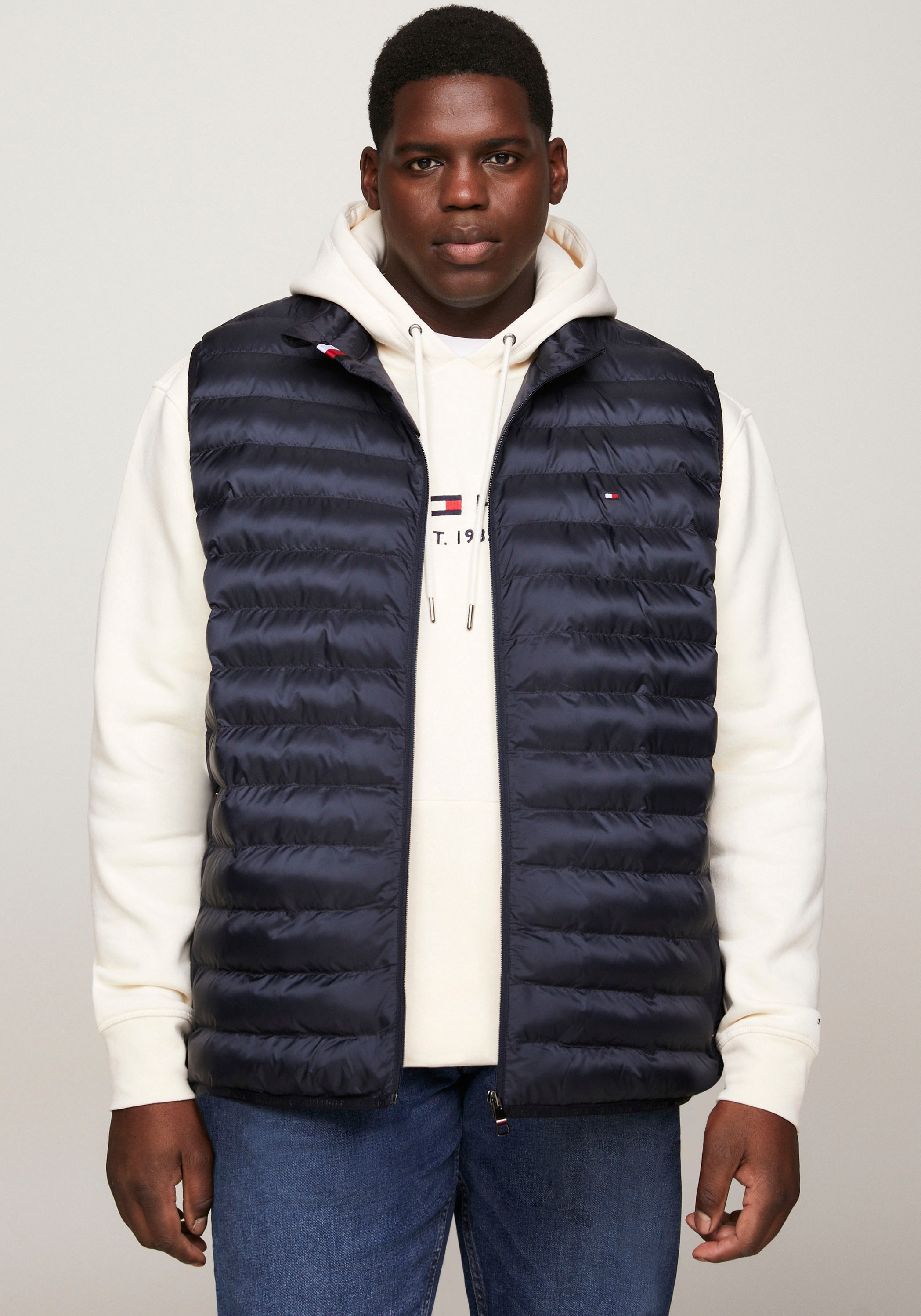Tommy & RECYCLED Hilfiger Big Steppweste »BT-PACKABLE Tall ♕ VEST-B« bei