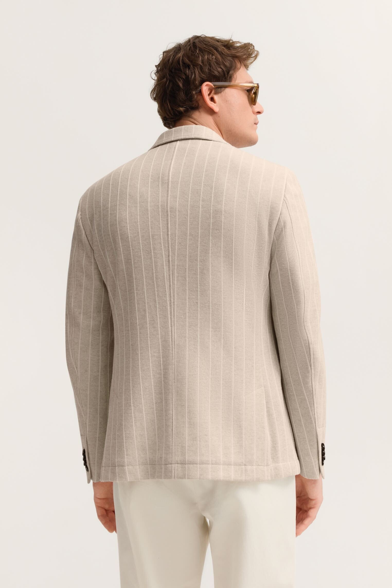 bugatti Sakko »Stretch-Funktion« mit einem Streifen-Design