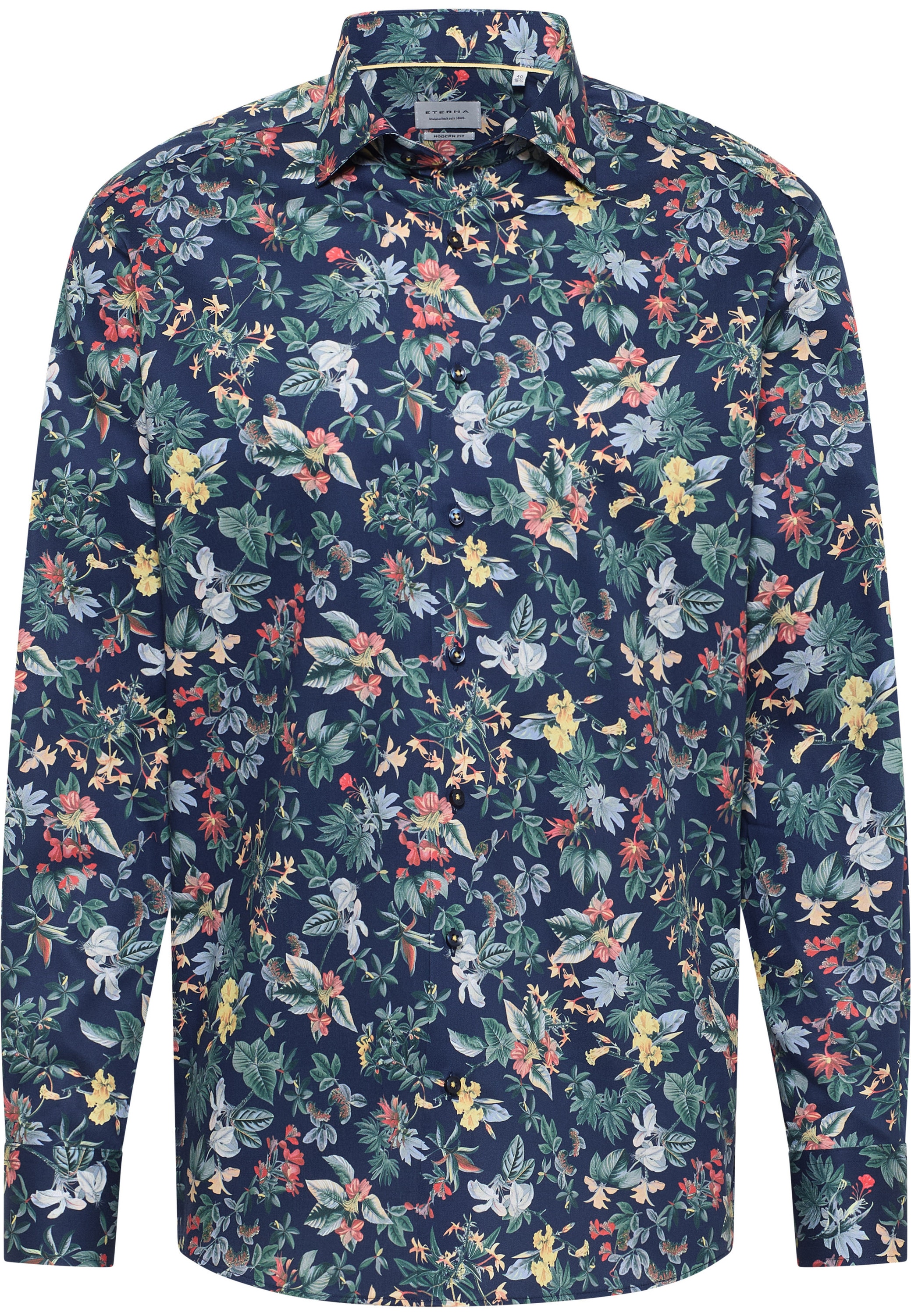 Eterna Langarmhemd »MODERN FIT« NON IRON (bügelfrei)