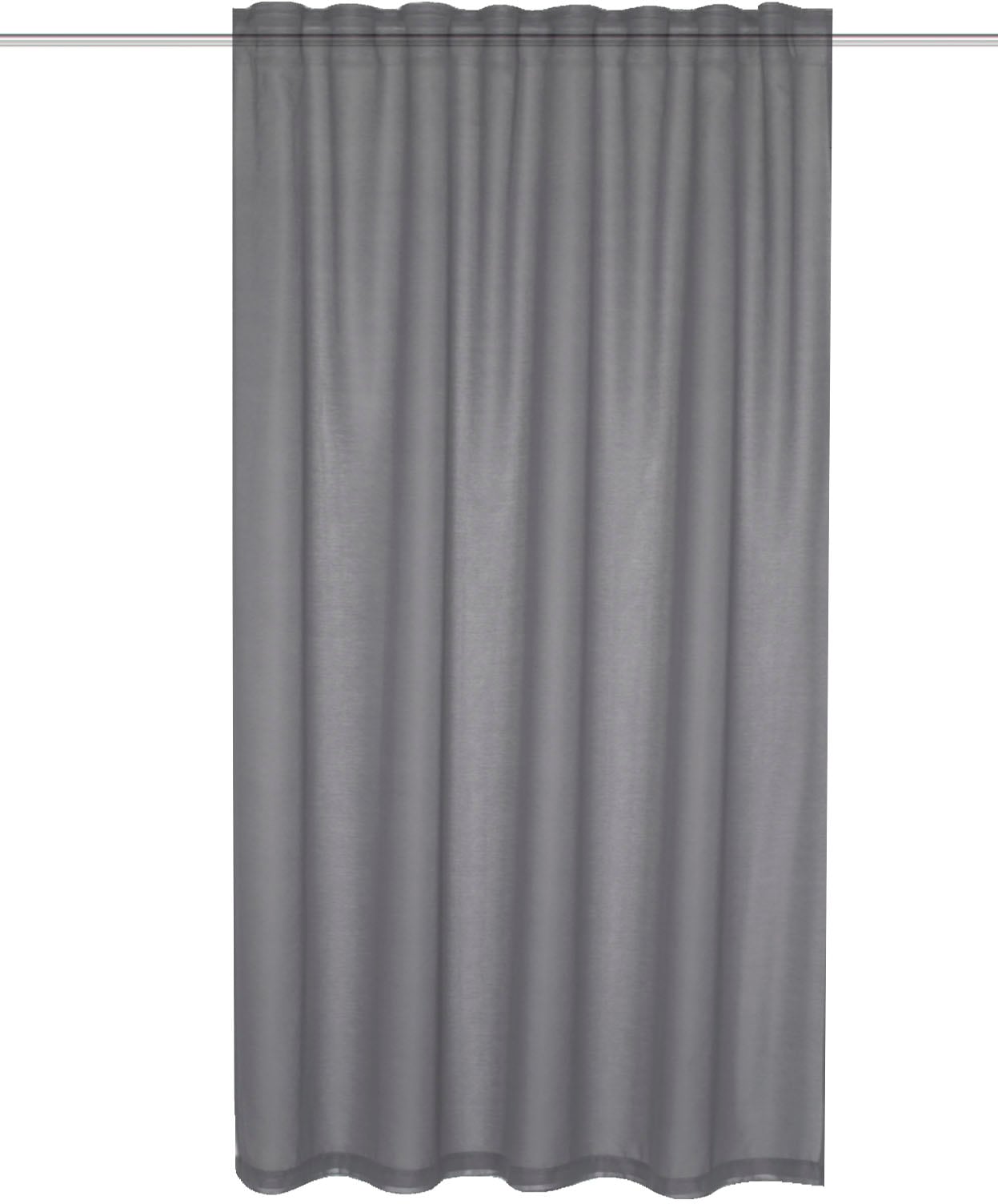 HOME WOHNIDEEN Gardine »DOLLY« Multifunktionsband 1 Stk. tlg. transparent