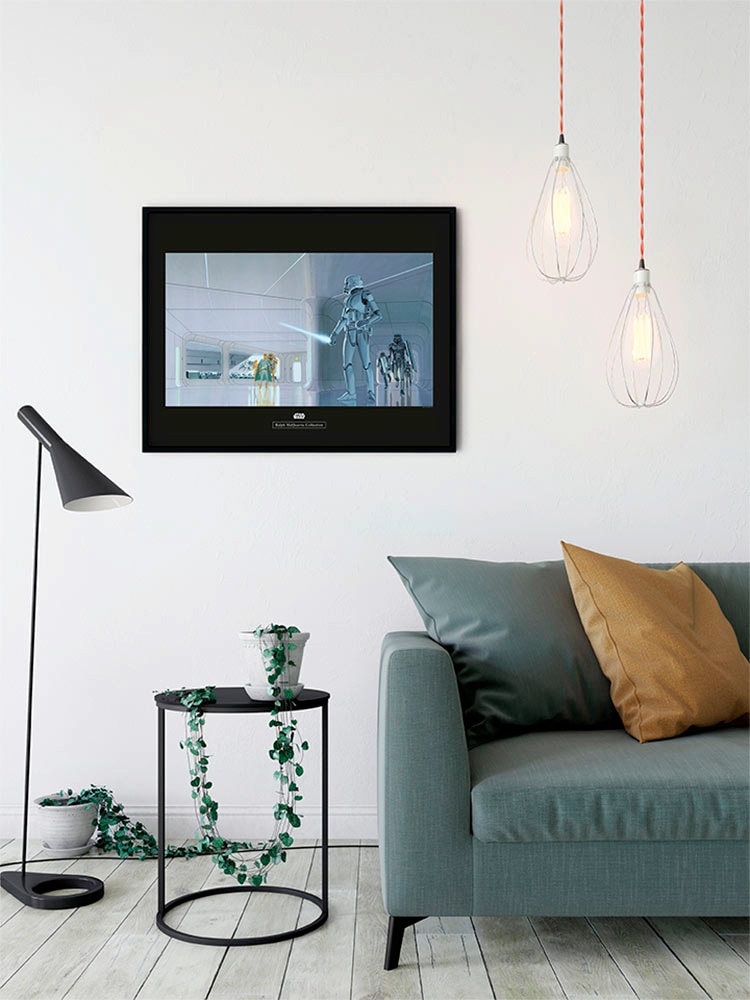 Komar Bild »Star Wars Classic RMQ Stormtrooper Hallway« Star Wars 1 Stk. tlg. Wandbild zur Dekoration im Kinderzimmer - ohne Rahmen