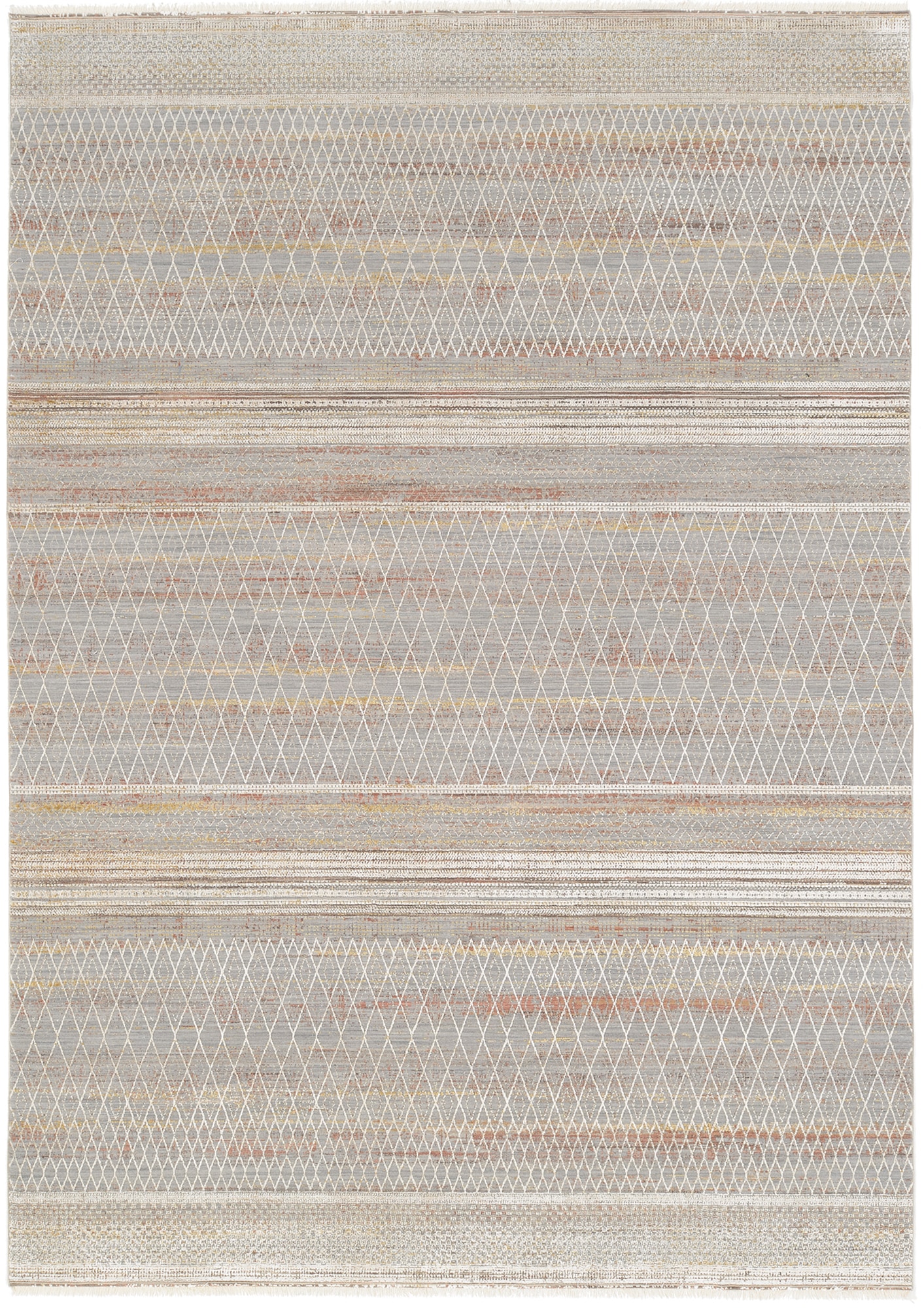 OCI DIE TEPPICHMARKE Teppich »FARBEN MASTER«, rechteckig, 8 mm Höhe, Klassisches Muster, eingefasst, in 3-D-Optik
