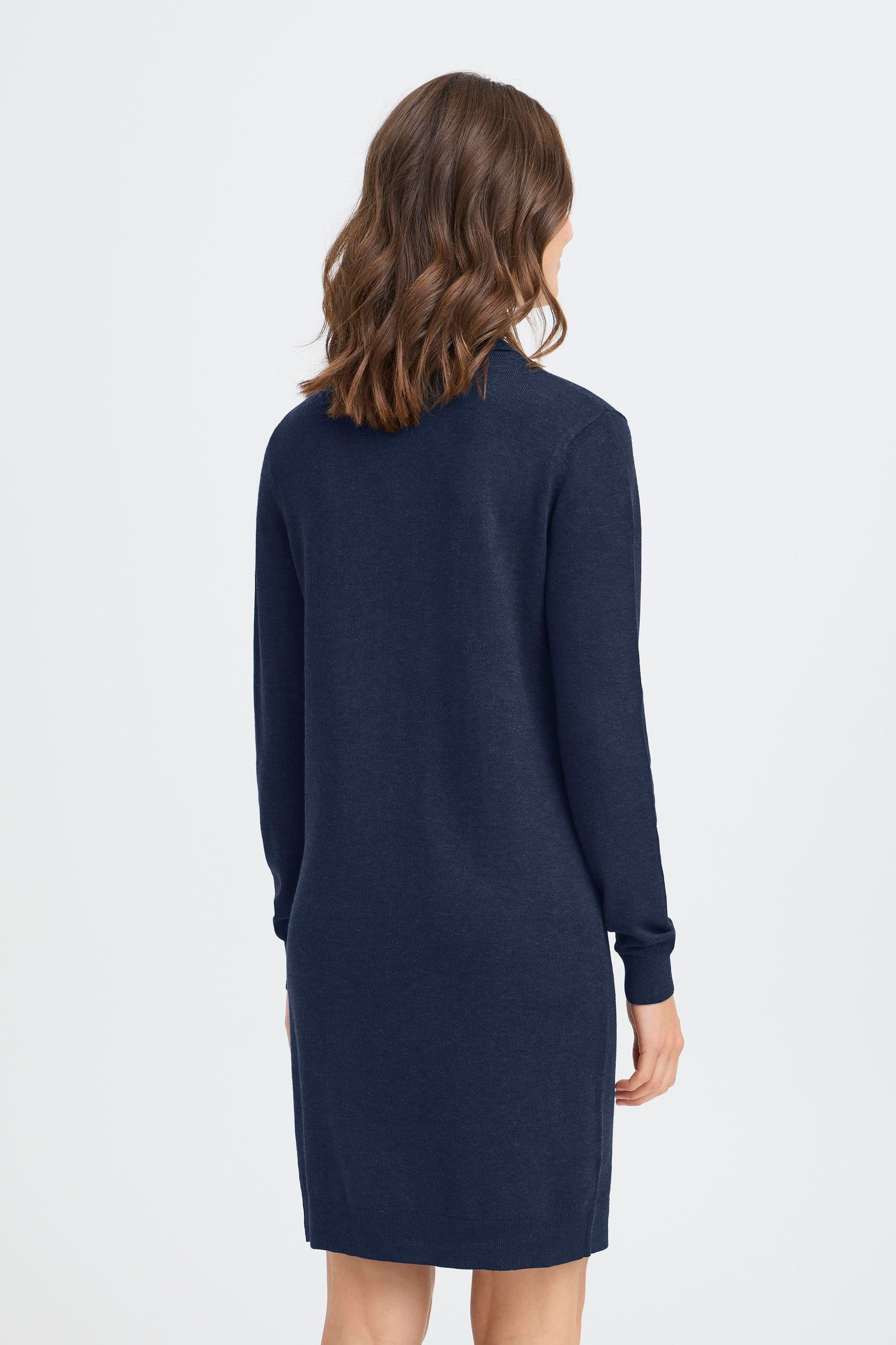 OXMO Strickkleid »Strickkleid OXAIDA ROLLNECK«
