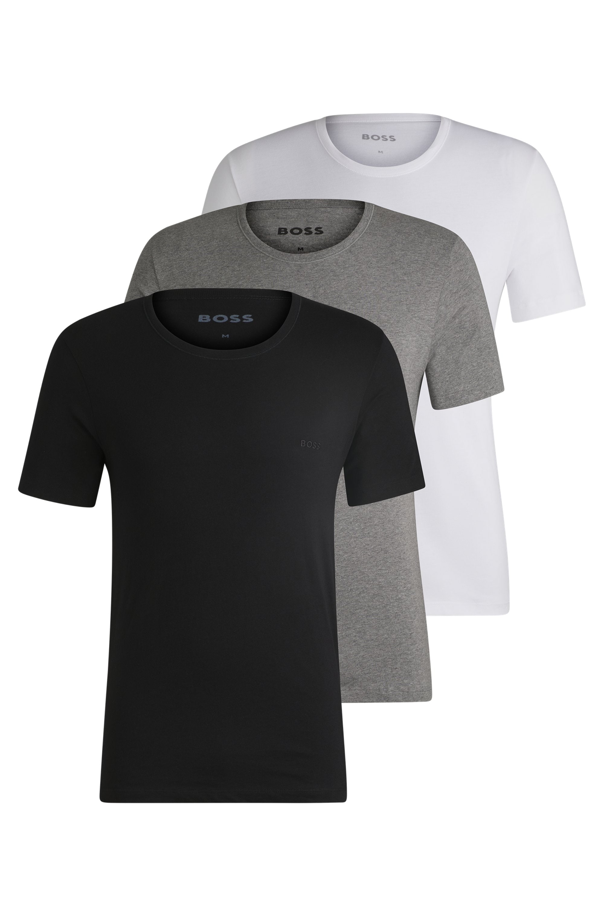 BOSS T-Shirt »Rundhals BOSS ONE x David Beckham«, mit dezentem BOSS Logo-Print