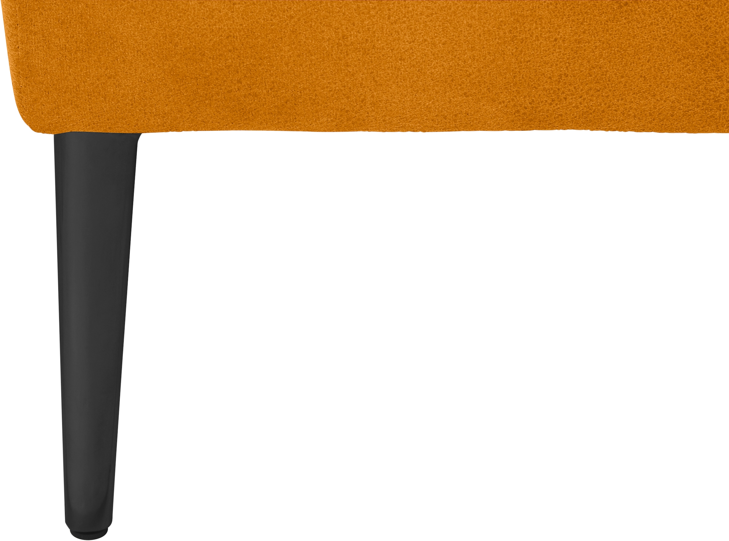 W.SCHILLIG Ecksofa »enjoy&MORE, Designsofa, elegant und bequem, L-Form« Sitztiefenverstellung, Füße schwarz pulverbeschichtet, Breite 310 cm