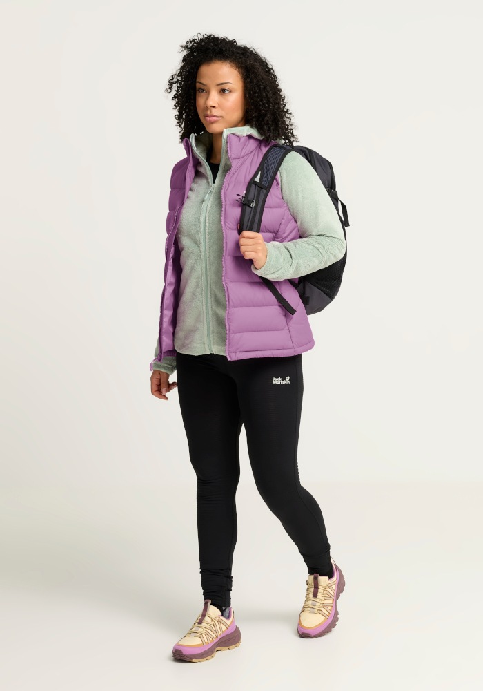 Jack Wolfskin Daunenweste »WILD PASS DOWN VEST W RDS« Daunenweste, warm, wind- und wasserabweisend