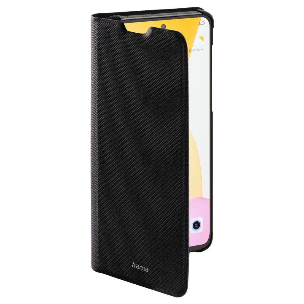 Hama Smartphone-Hülle »Booklet Slim Pro für Xiaomi 12 Lite, schwarz, aufstellbar, klappbar«