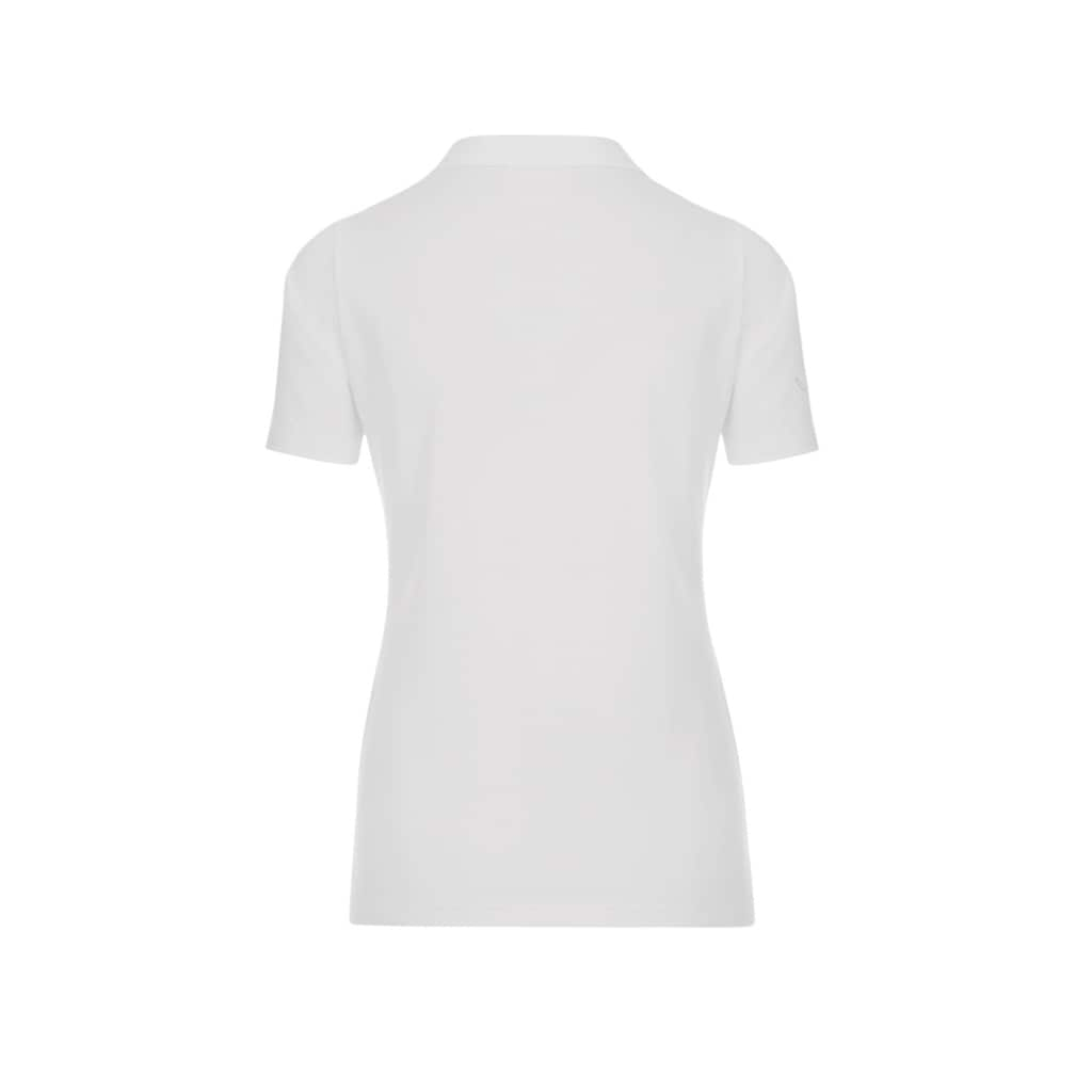 Trigema Poloshirt »TRIGEMA Poloshirt aus Baumwolle mit Kristallsteinen«, (1 tlg.)