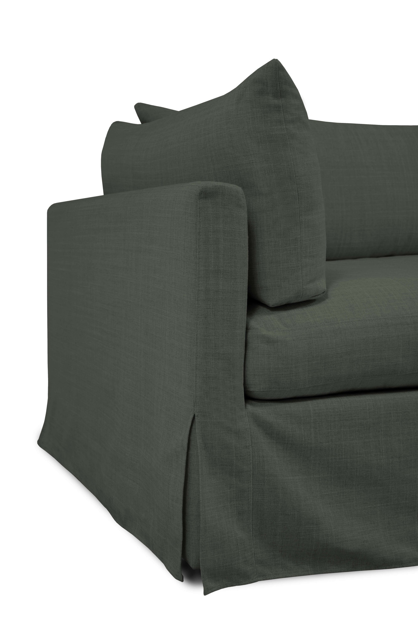 andas 3-Sitzer »Joucas, Hussensofa, Breite 244 cm«, (1 St.), extra tiefe Sitzfläche, mit Faserball-Füllung für mehr Sitzkomfort