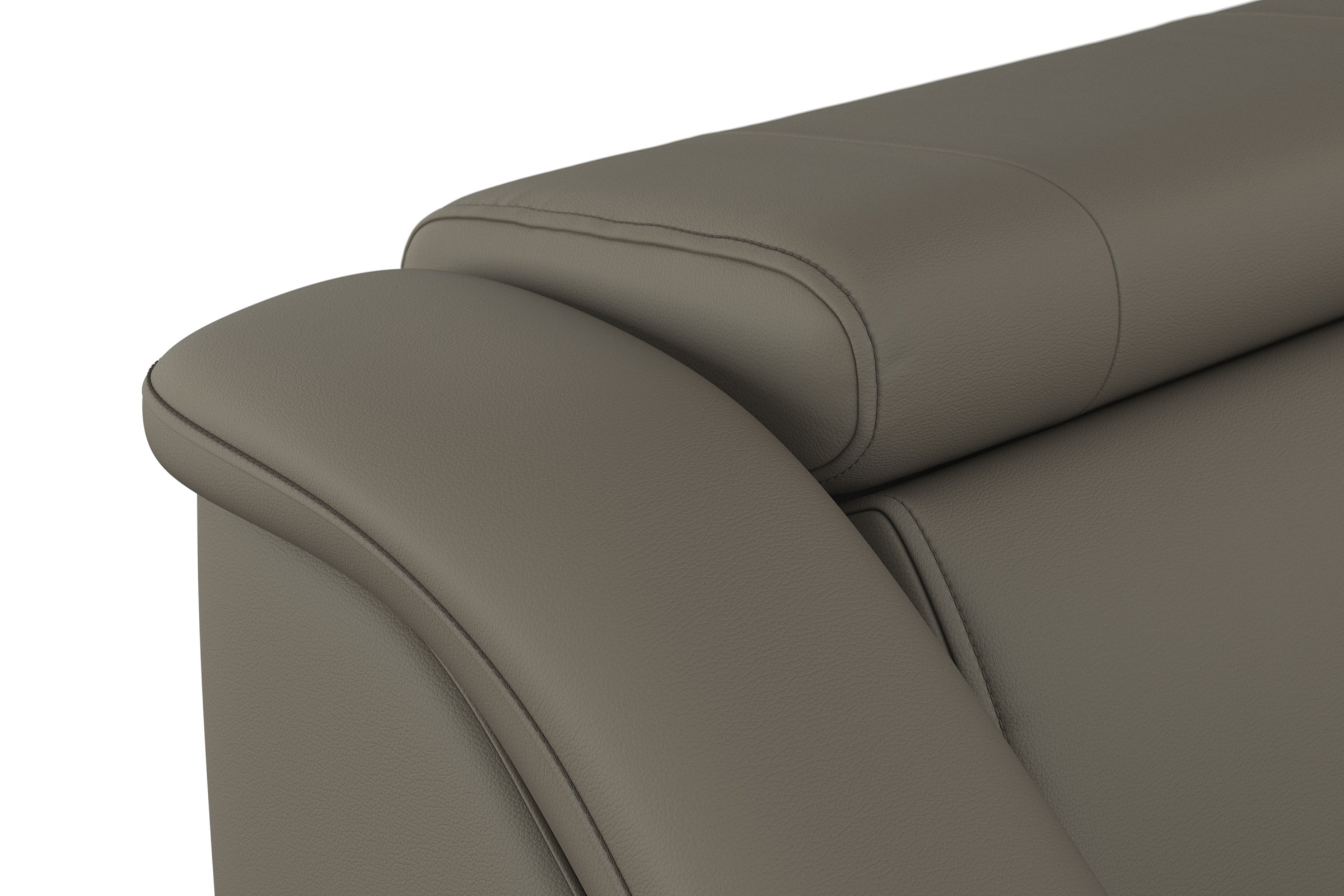 sit&more Ecksofa »Freetown L-Form«, inklusive Kopfteilverstellung und komfortablem Federkern
