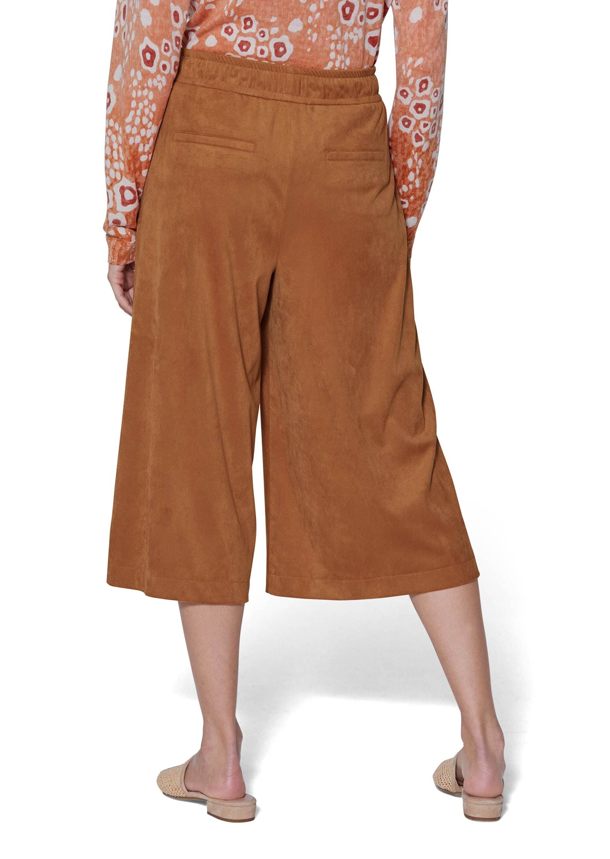 MADELEINE Culotte »Hose Weite Velourshose«
