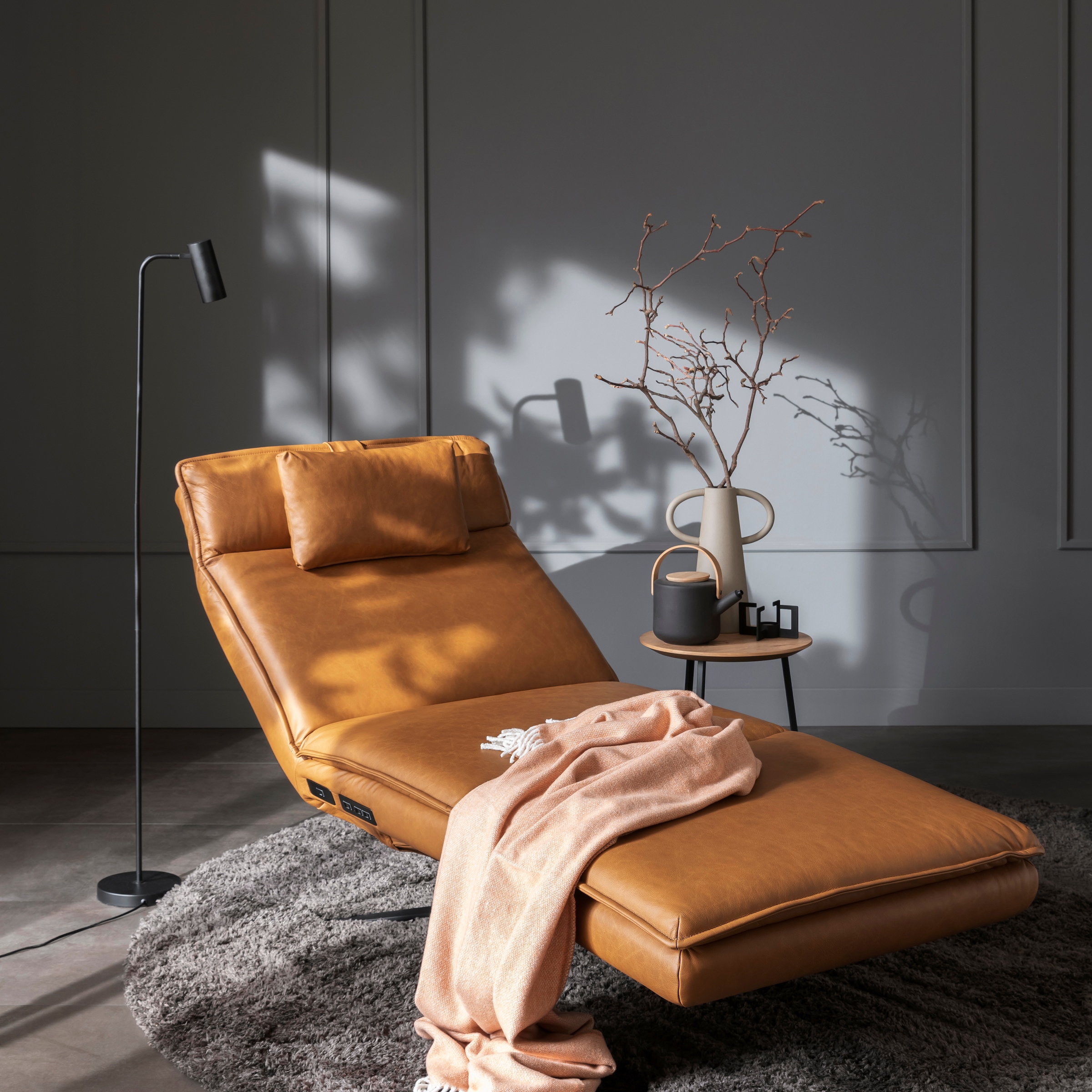 SCHÖNER WOHNEN-Kollektion LED Stehlampe »RIK« GU10 1 Stk. Warmweiß SCHÖNER WOHNEN Kollektion, dreh- und schwenkbar