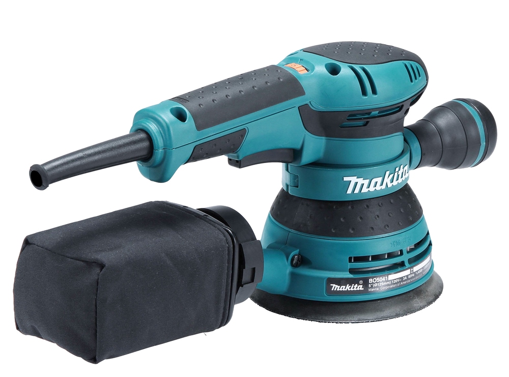 Makita Exzenterschleifer »BO5041J«, 300 W, 125mm, inkl. Aufbewahrungskoffer