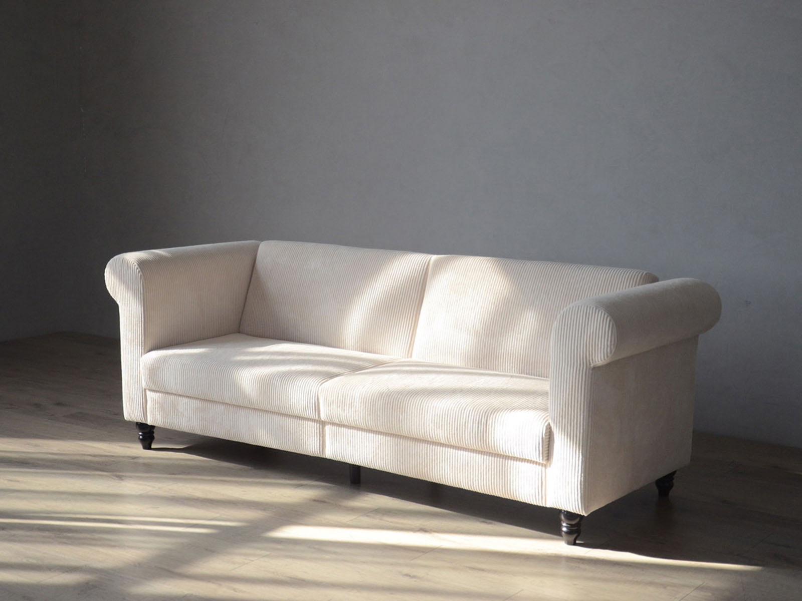 Dorel Home 3-Sitzer »Felix II, Schlafsofa 236cm, (Liegefläche 108x190cm), Rückenlehne«, 3-fach verstellbar, Sitzhöhe 46 cm, Cord