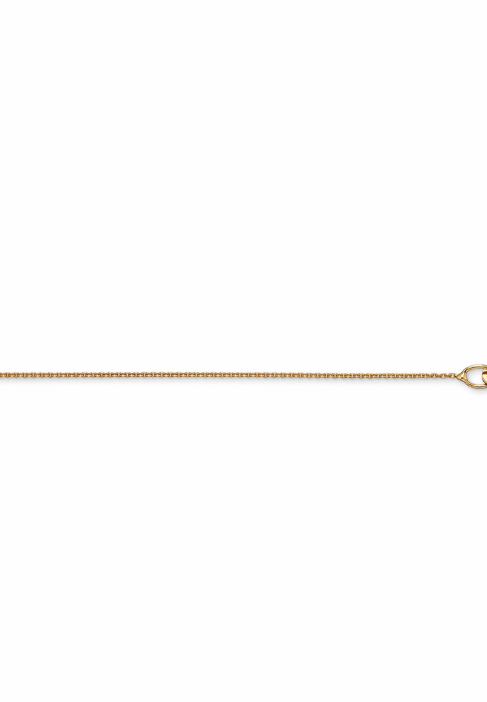 Goldkette »Halskette Rundankerkette aus 585 Gelbgold Ø 0,8 mm«