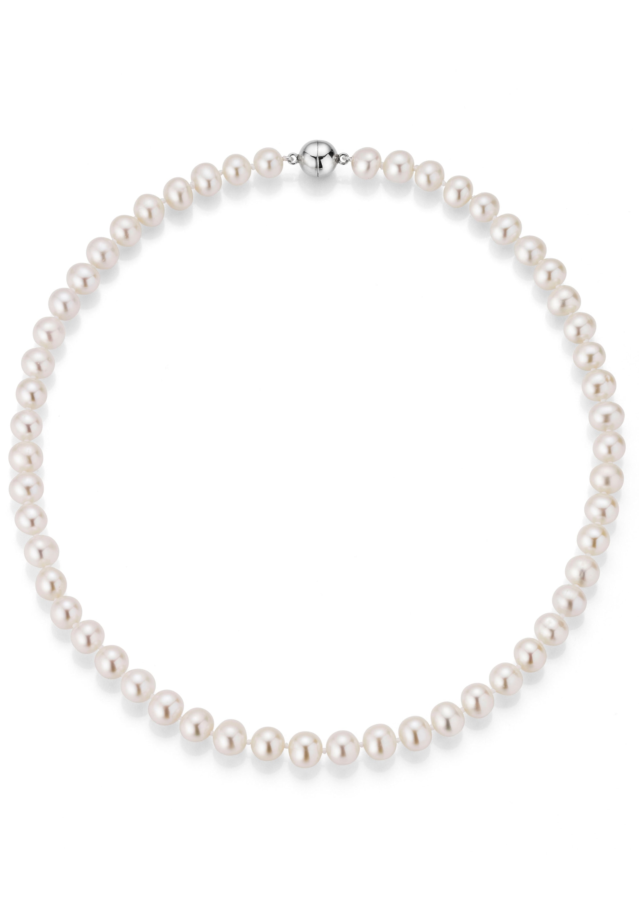 Firetti Perlenkette »Schmuck Geschenk Halsschmuck Halskette Perle«, mit Süßwasserzuchtperle
