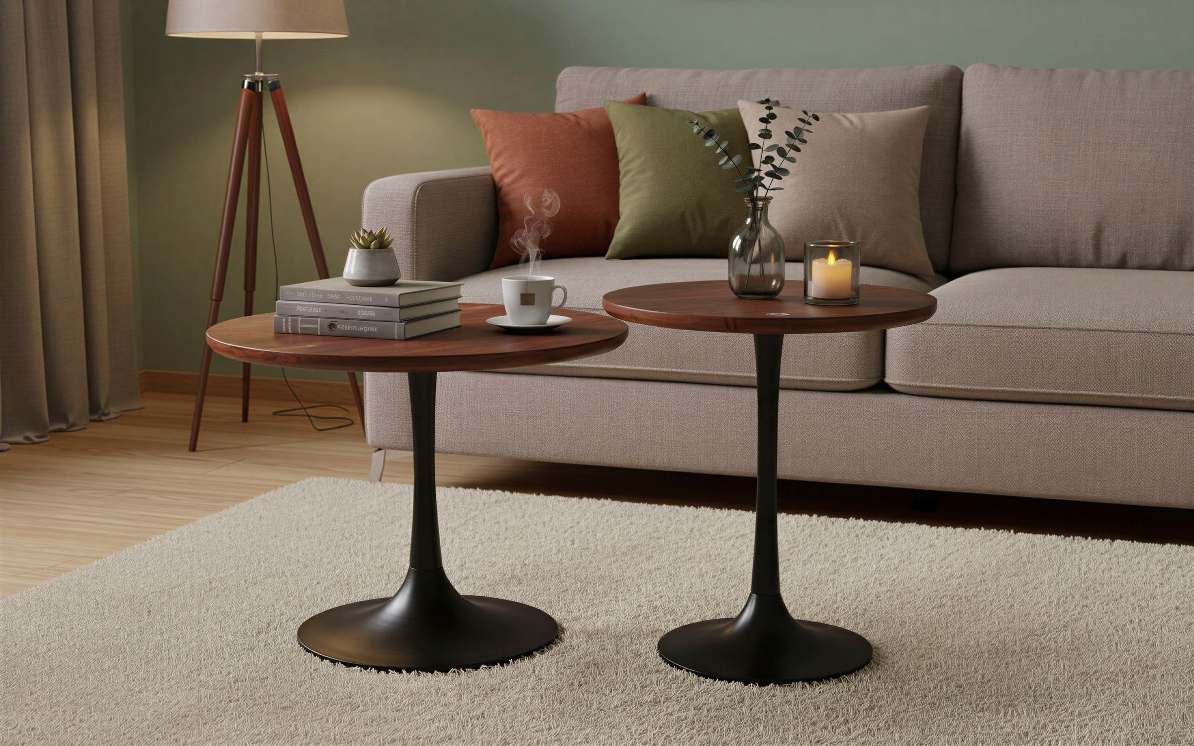 SIT Beistelltisch »T-MODERN COUCH TABLE MEDIUM« mit eingelassenem SIT Button