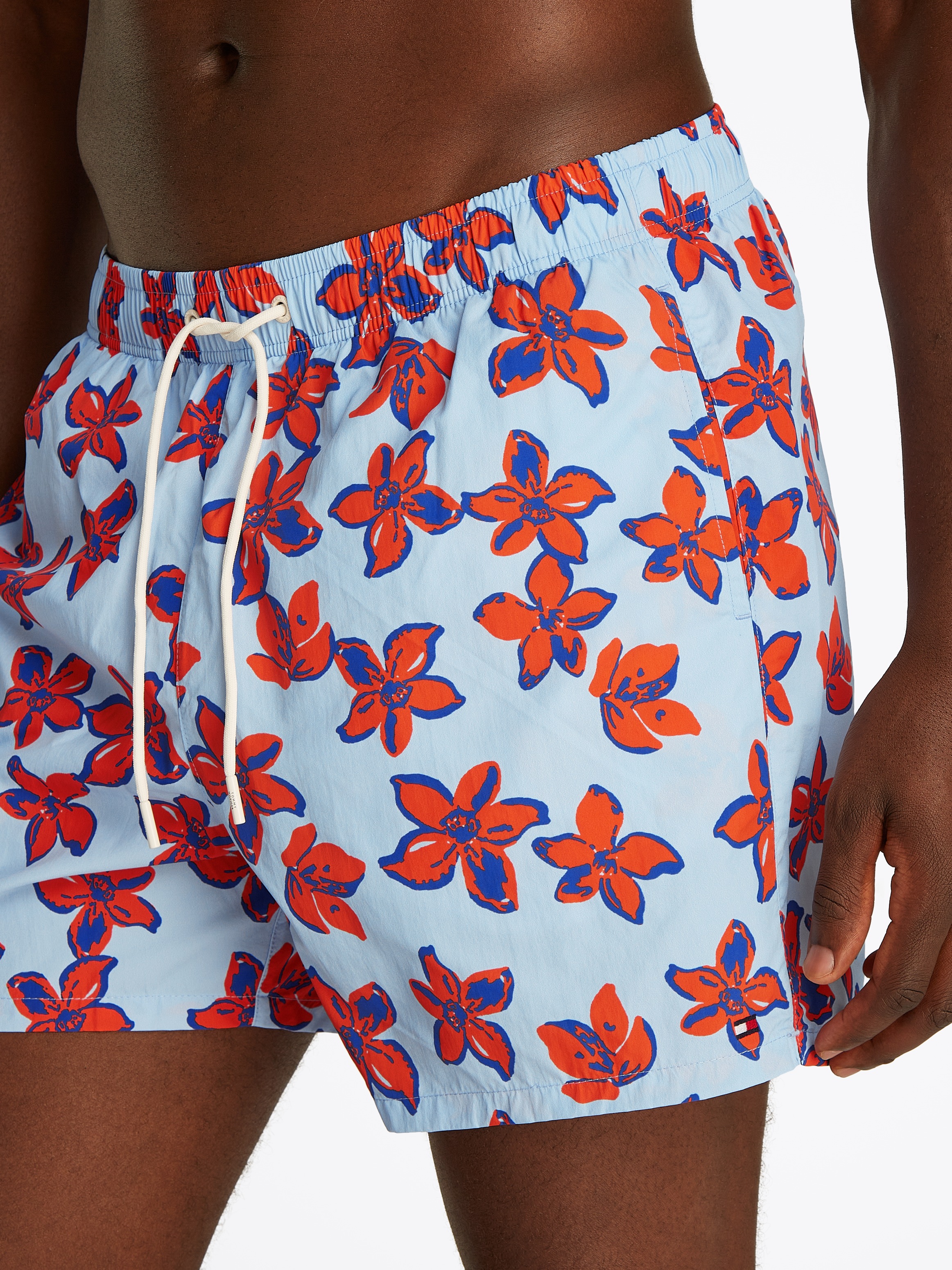 Tommy Hilfiger Swimwear Badeshorts »MEDIUM DRAWSTRING PRINT«, mit Muster