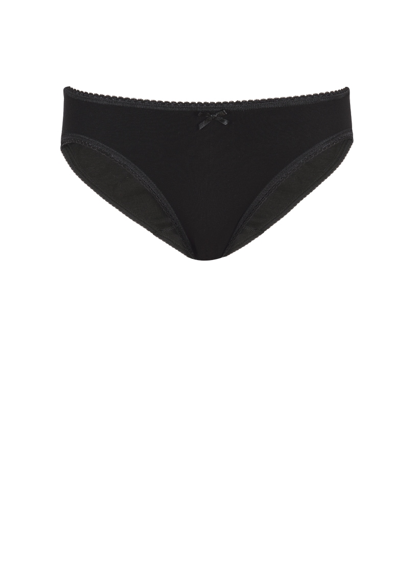 Trigema Hüftslip »TRIGEMA Hüftslip mit Spitze im Doppelpack«, (2 St.)