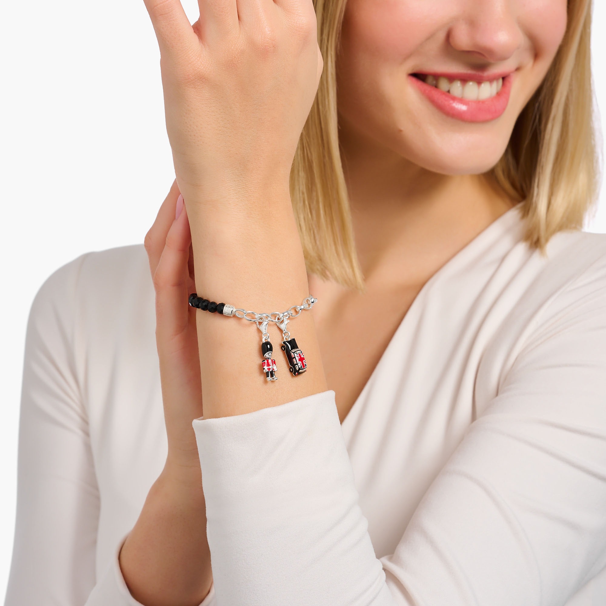 THOMAS SABO Charm-Einhänger »LONDON Königliche Wache, 2122-007-7«