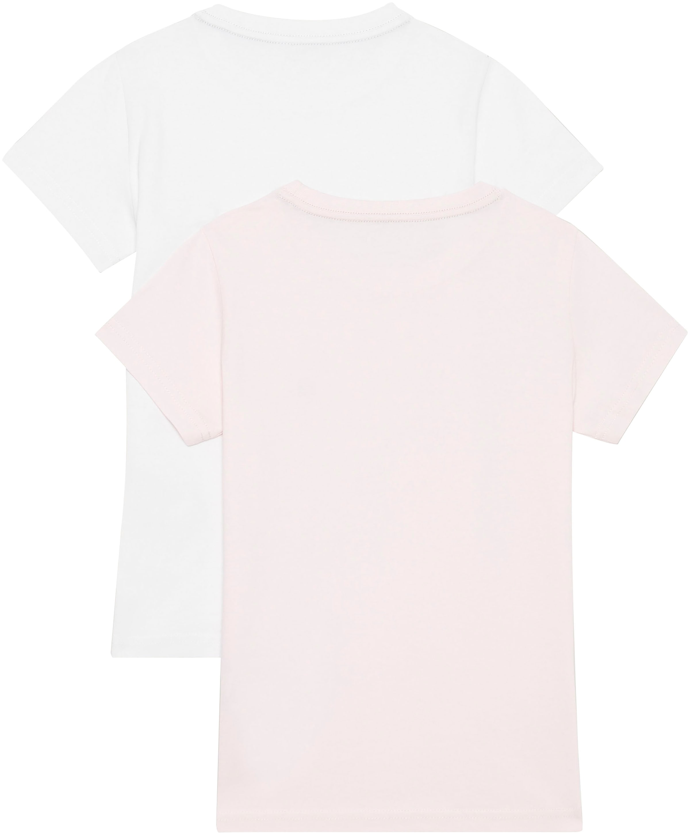 Tommy Hilfiger Underwear »2P CN TEE mit Stickerei und Rundhals im 2er-Pack« Packung, 2er-Pack, 2 Stk. unifarben, casual, regular fit, Baumwolle, Rundhals