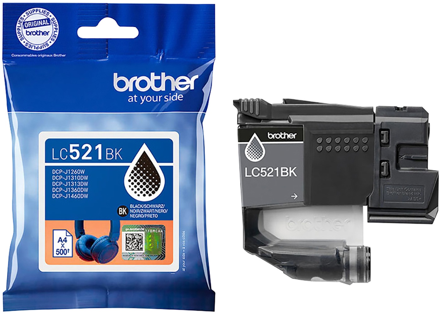 Brother Tintenpatrone »LC521BK«