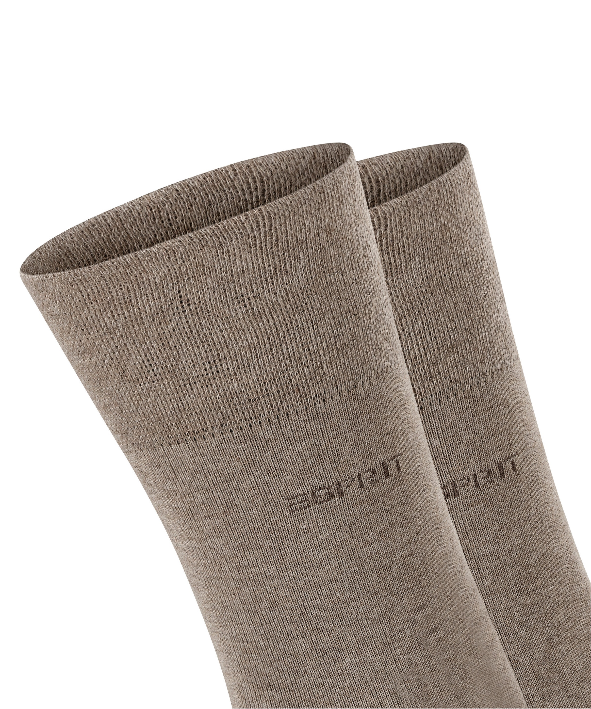 Esprit Socken »Basic Easy«, (2 Paar), breiter Komfortbund, Doppelpack
