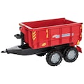 Rolly Toys Kinderfahrzeug-Anhänger, Abroll-Kipper mit 2 Containern