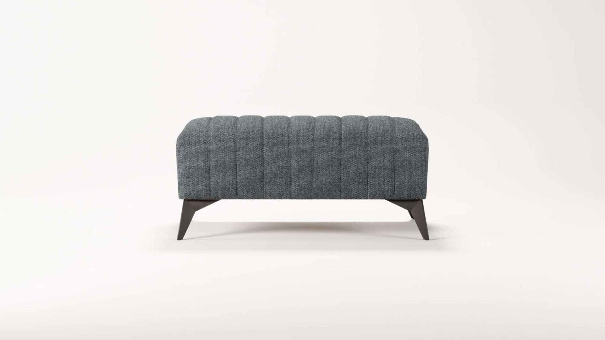 Places of Style Polsterhocker »MATTHEW Sitzhocker, Maße B/T/H: B/T/H: 90/60/43 cm«, Steppung