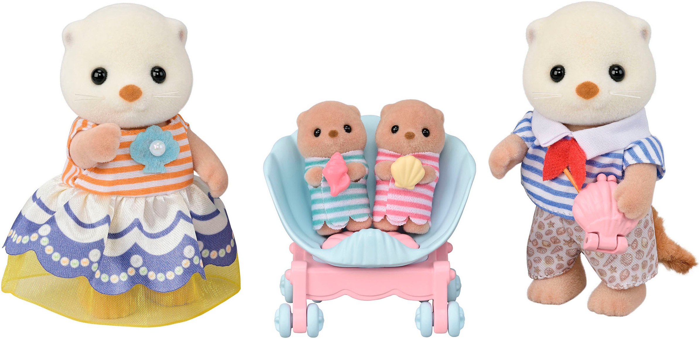 Sylvanian Families Spielfigur »Sylvanian Families Seeotter Familie (5803)«