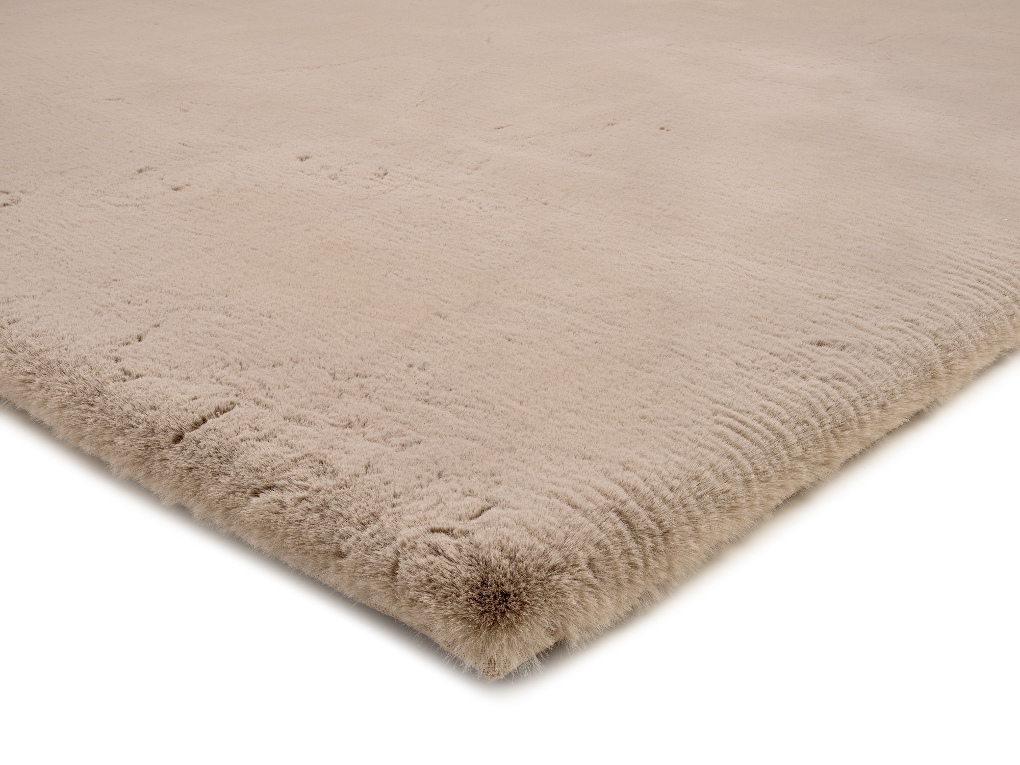 OCI DIE TEPPICHMARKE Teppich »ALISSA«, rechteckig, 38 mm Höhe, Kuschelig weicher Flor, Kaninchen Fell Haptik, getuftet