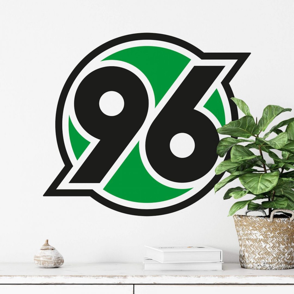 Wall-Art Wandtattoo »Fußball Hannover 96 Logo«, (1 St.)