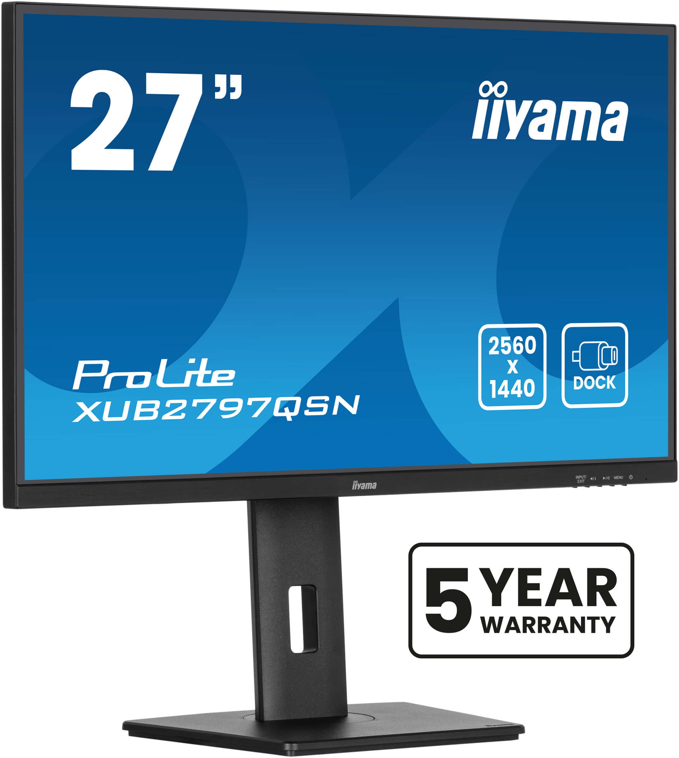 Iiyama LED-Monitor »XUB2797QSN-B2« 69 cm/27 ″  2560 x 1440 px QHD 1 Reaktionszeit 100 Hz