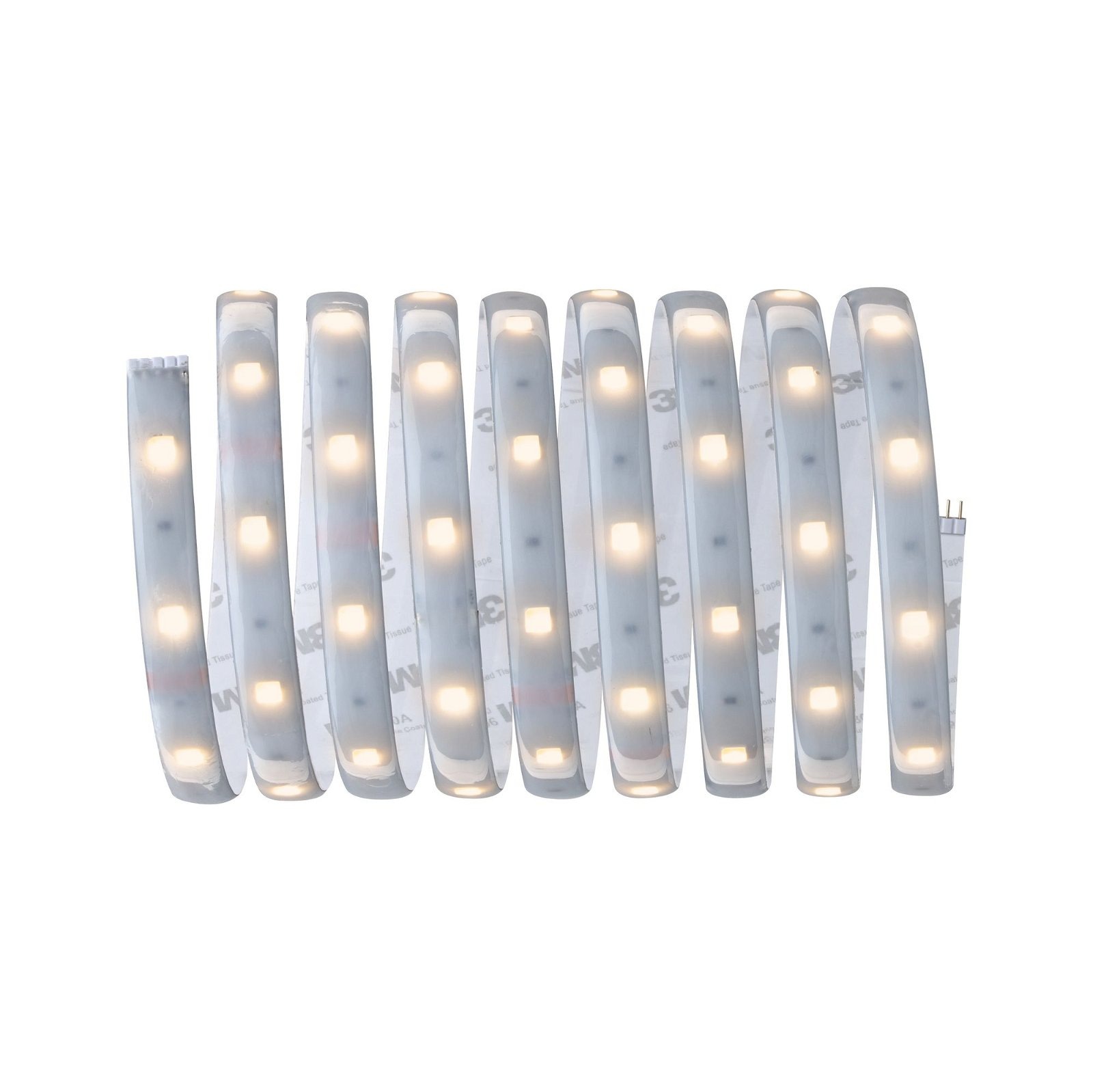 Paulmann LED-Streifen »MaxLED 250 Stripe 2,5m 9W 24V Silber Kunststoff«, 1 St.-flammig, IP44 Cover 2700-6500K TunableWhite