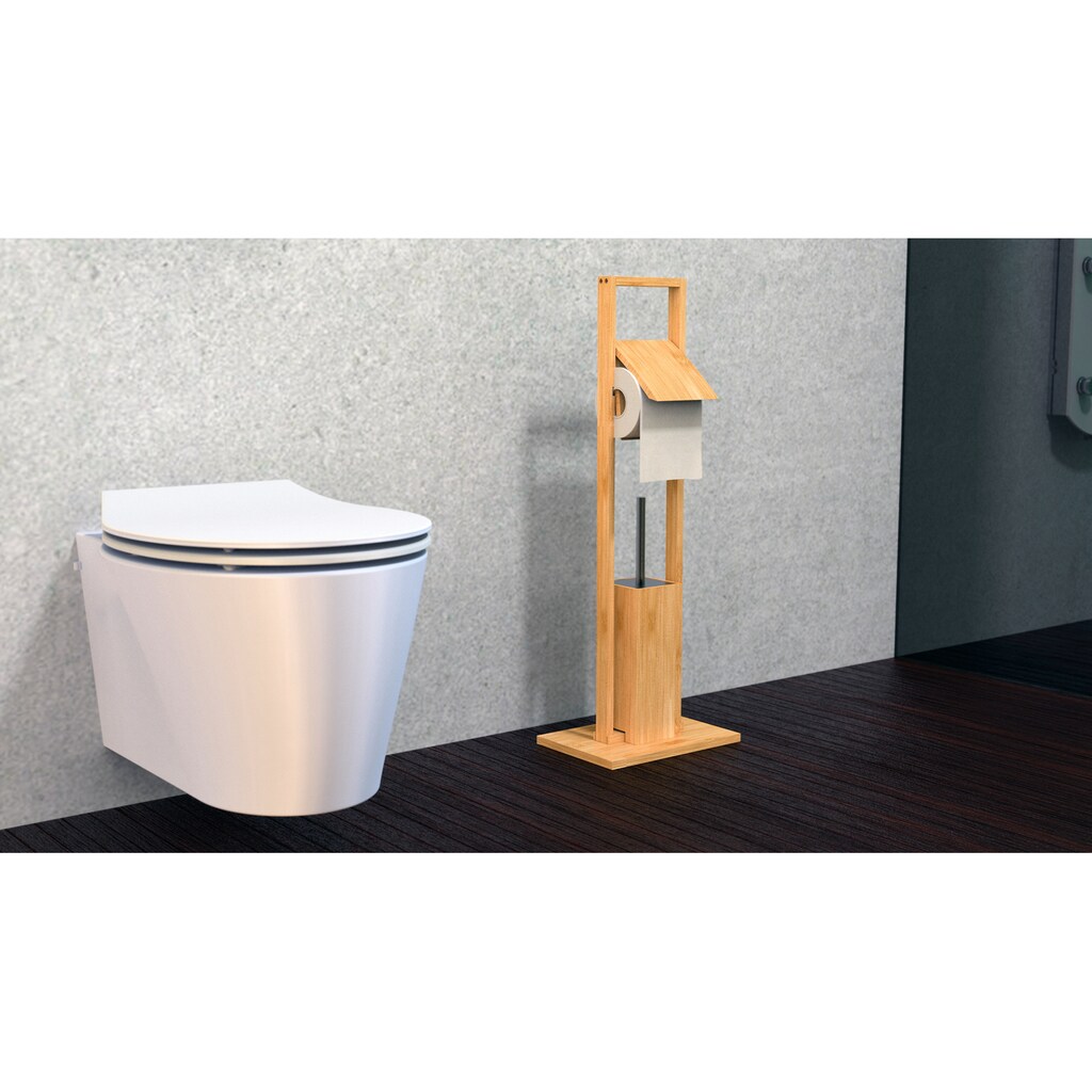 Eisl WC-Garnitur »Bambus«, aus Holz