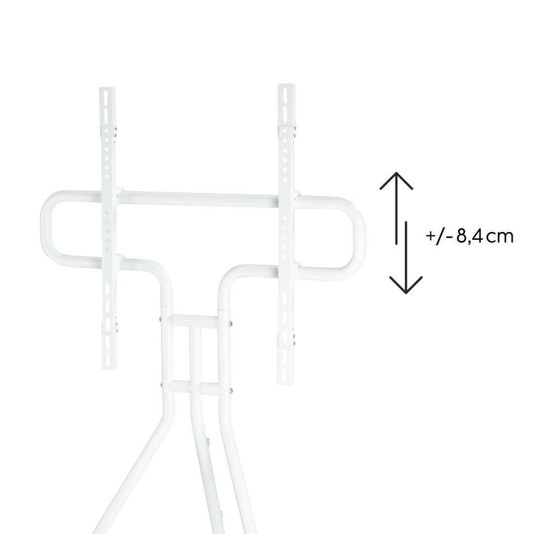 Hama TV-Standfuß »TV Stand "Staffelei-Design", 191 cm (75“), Weiß«, VESA 300 x 200, 300 x 300, 400 x 200, 400 x 300, 400 x 400, 600 x 400