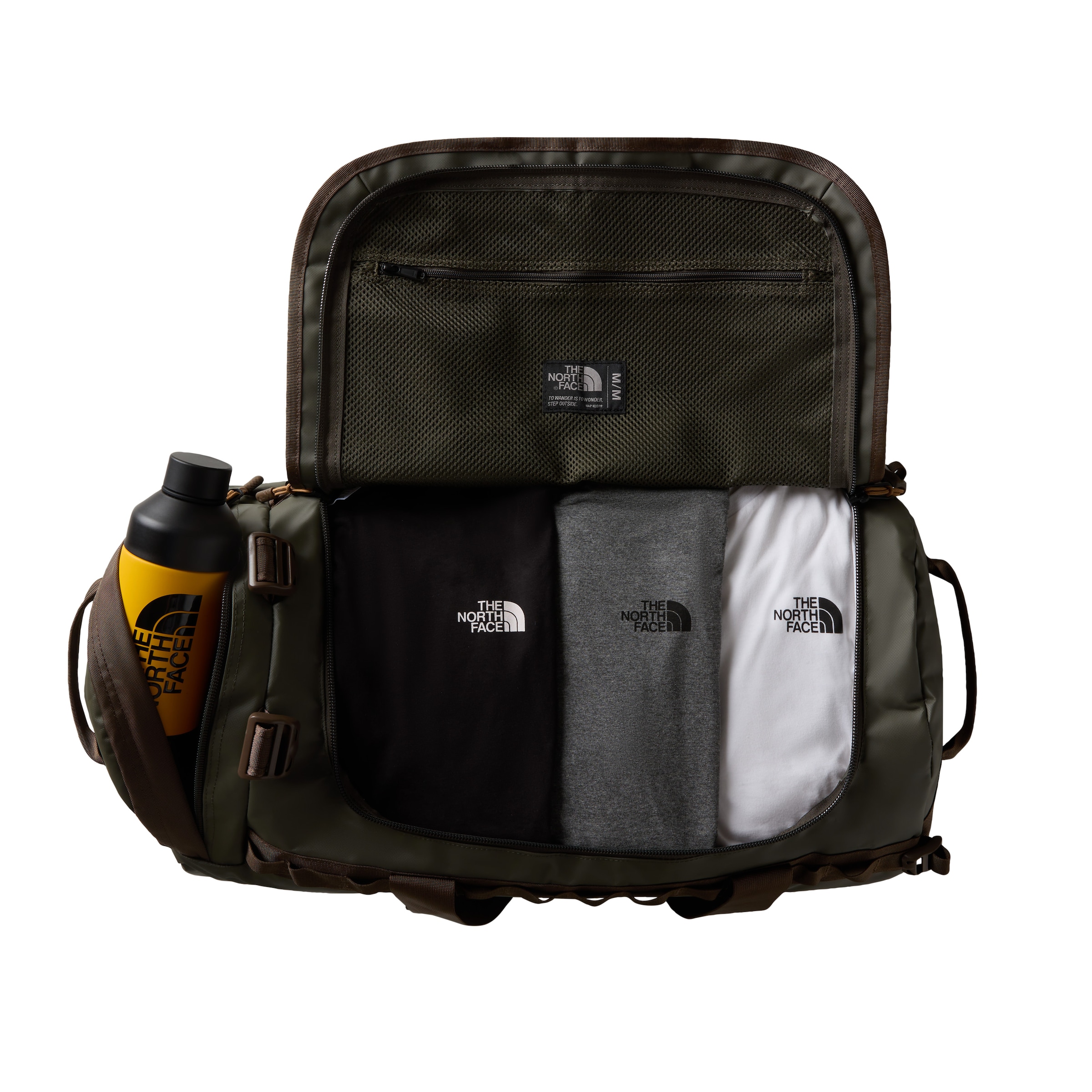 The North Face Sporttasche »BASE CAMP DUFFEL - M«, (1 tlg.), 71 Liter Volumen