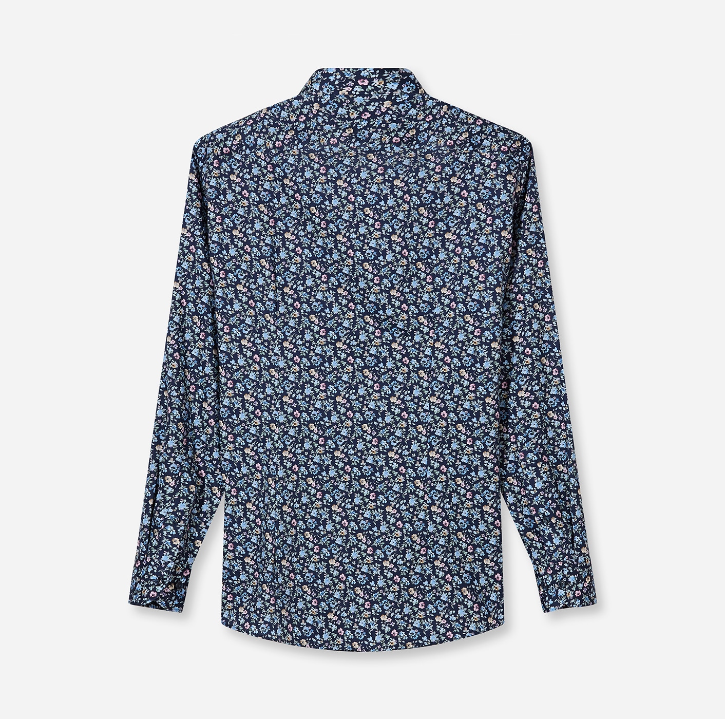 OLYMP Langarmhemd »Luxor« Businesshemd, New-Kentkragen, floraler Print, modern fit