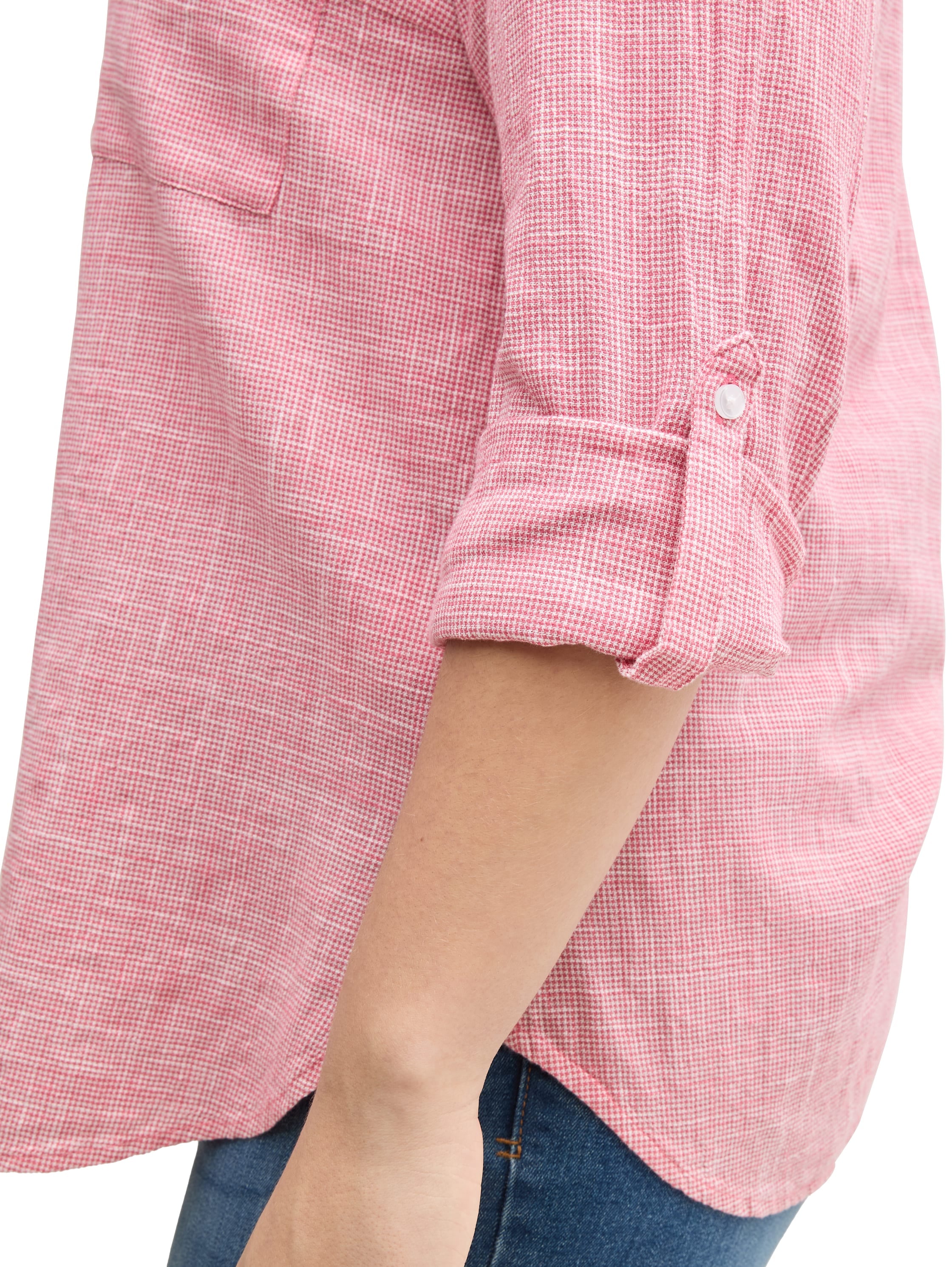 TOM TAILOR PLUS Shirtbluse, mit aufgesetzten Brusttaschen