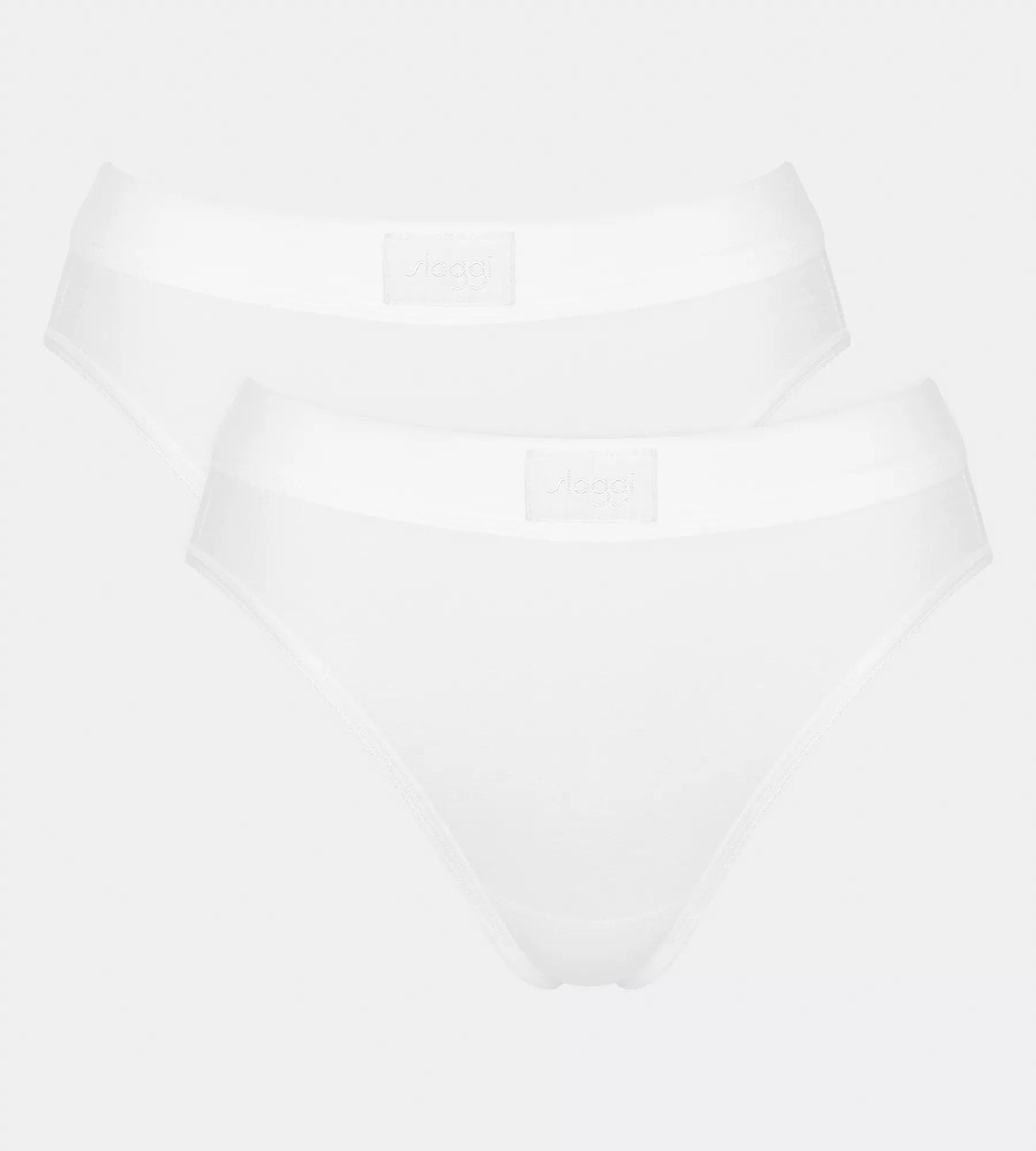 sloggi Tai-Slip »Double Comfort T« 2er Pack,  elastischer nahtloser Bund, hoher Beinausschnitt