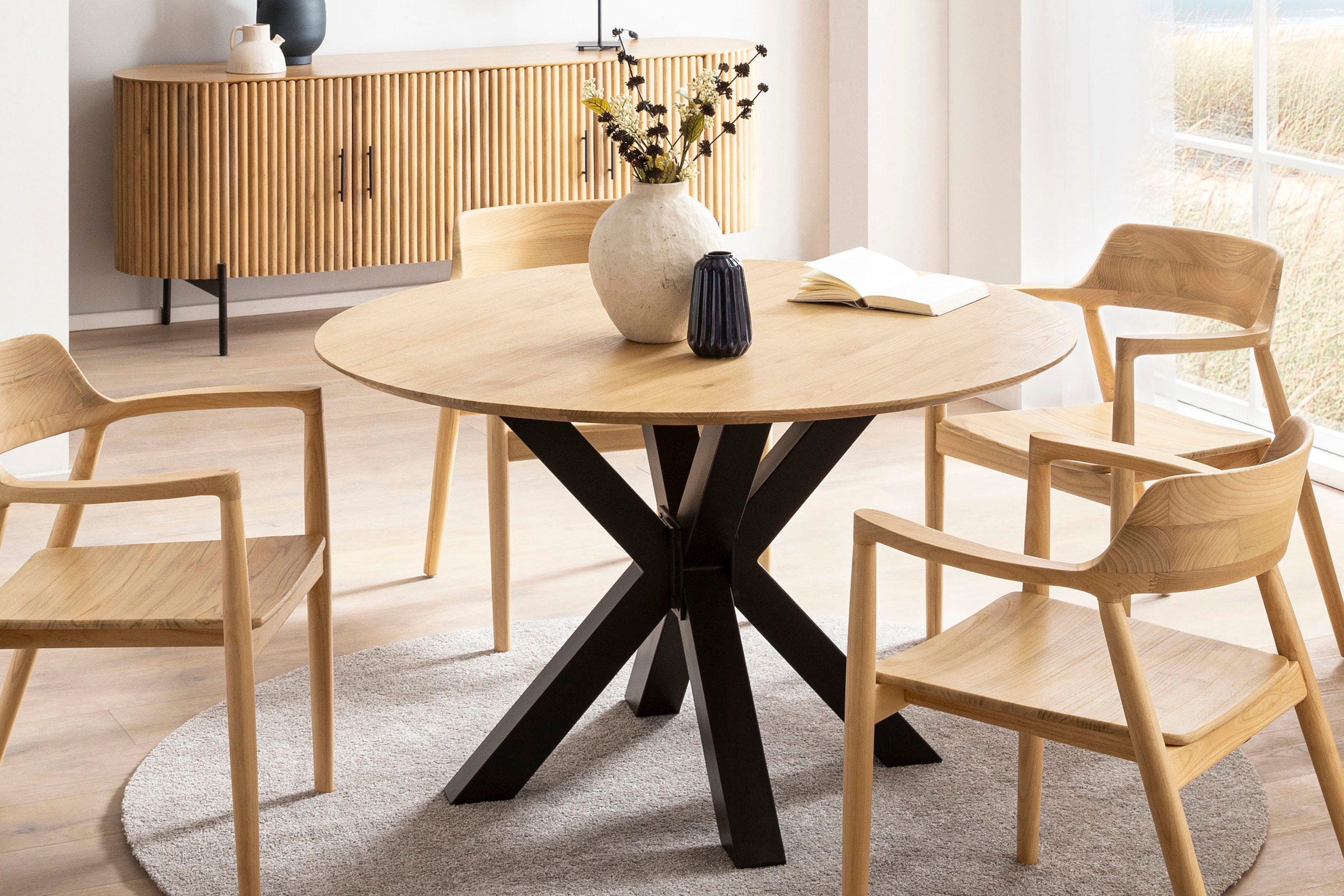 SIT Esstisch 1 Stk. tlg. mit Schweizer Kante