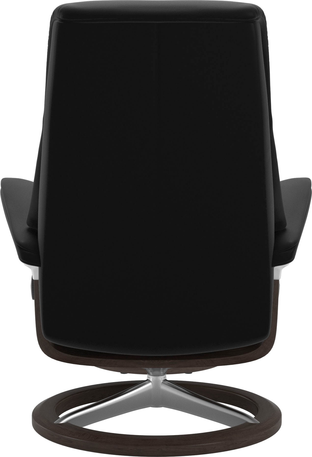 Stressless® Relaxsessel »View« Set, Relaxsessel mit Hocker,  mit Signature Base, Größe M,Gestell Wenge