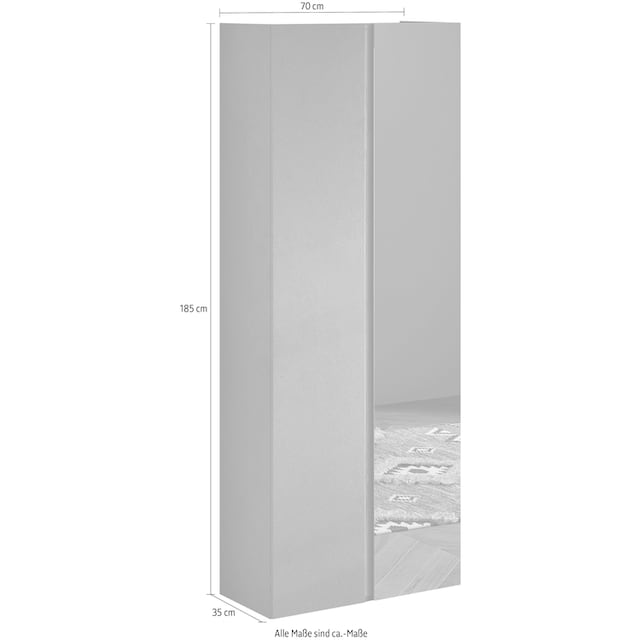 LC Schuhschrank »Frame«, Breite 70 cm, mit Spiegeltür online kaufen |  UNIVERSAL